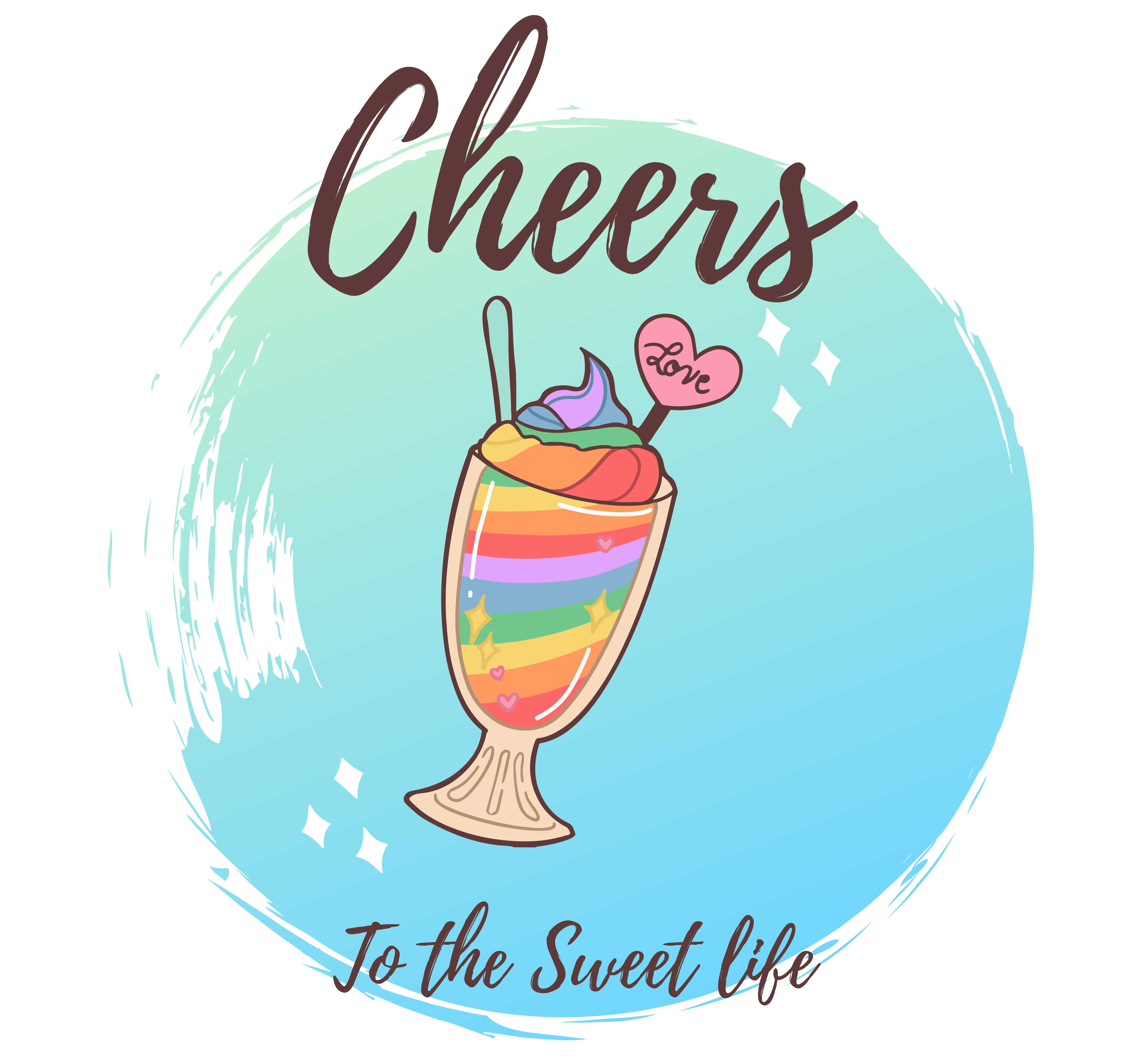 Cheers to the sweet life in Illustration and Graphics Inspiration by Mounika Jawalkar
