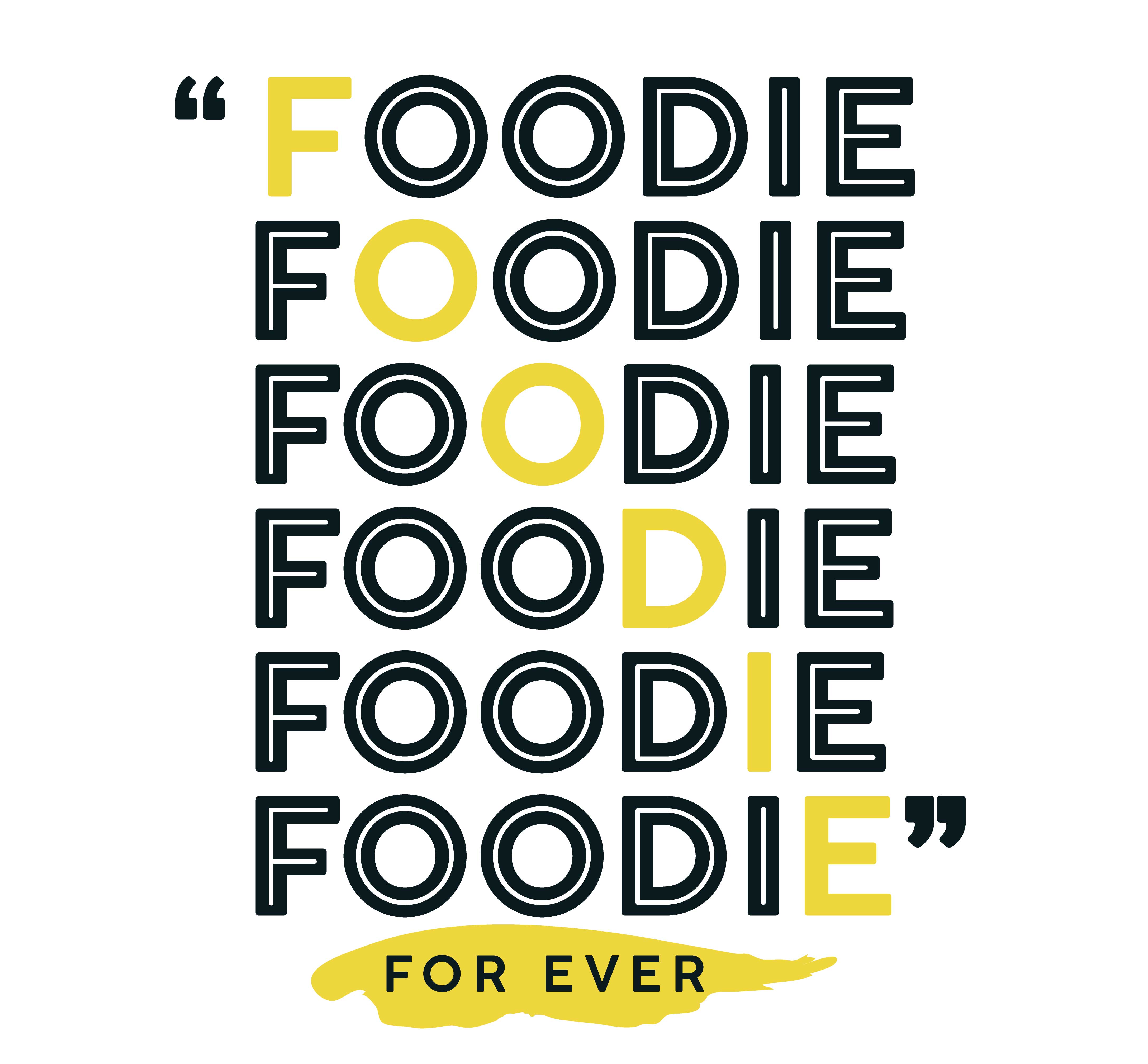 foodie for ever by Mounika Jawalkar foodie for ever in Lettering Art Inspiration by Mounika Jawalkar