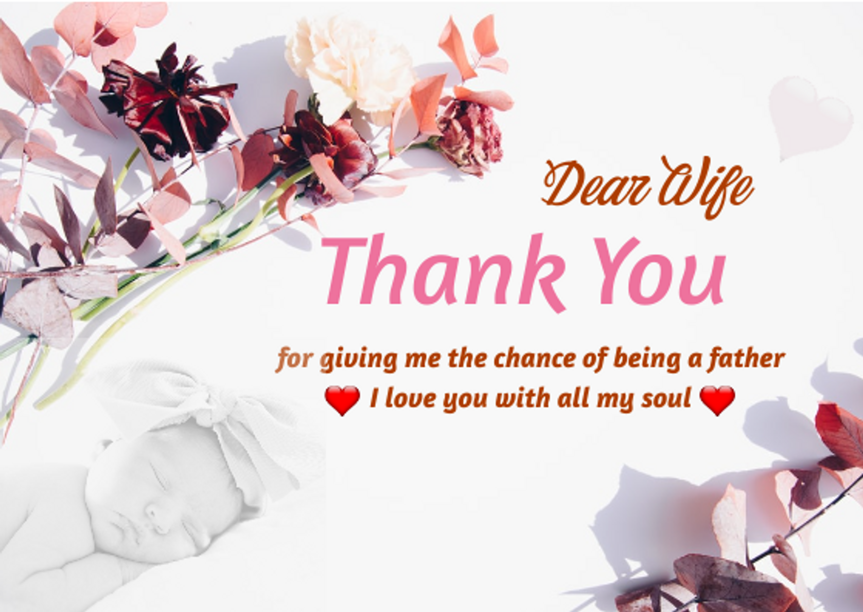 Thanks for baby's birth in Card Inspiration by Moh Hanif Formoly