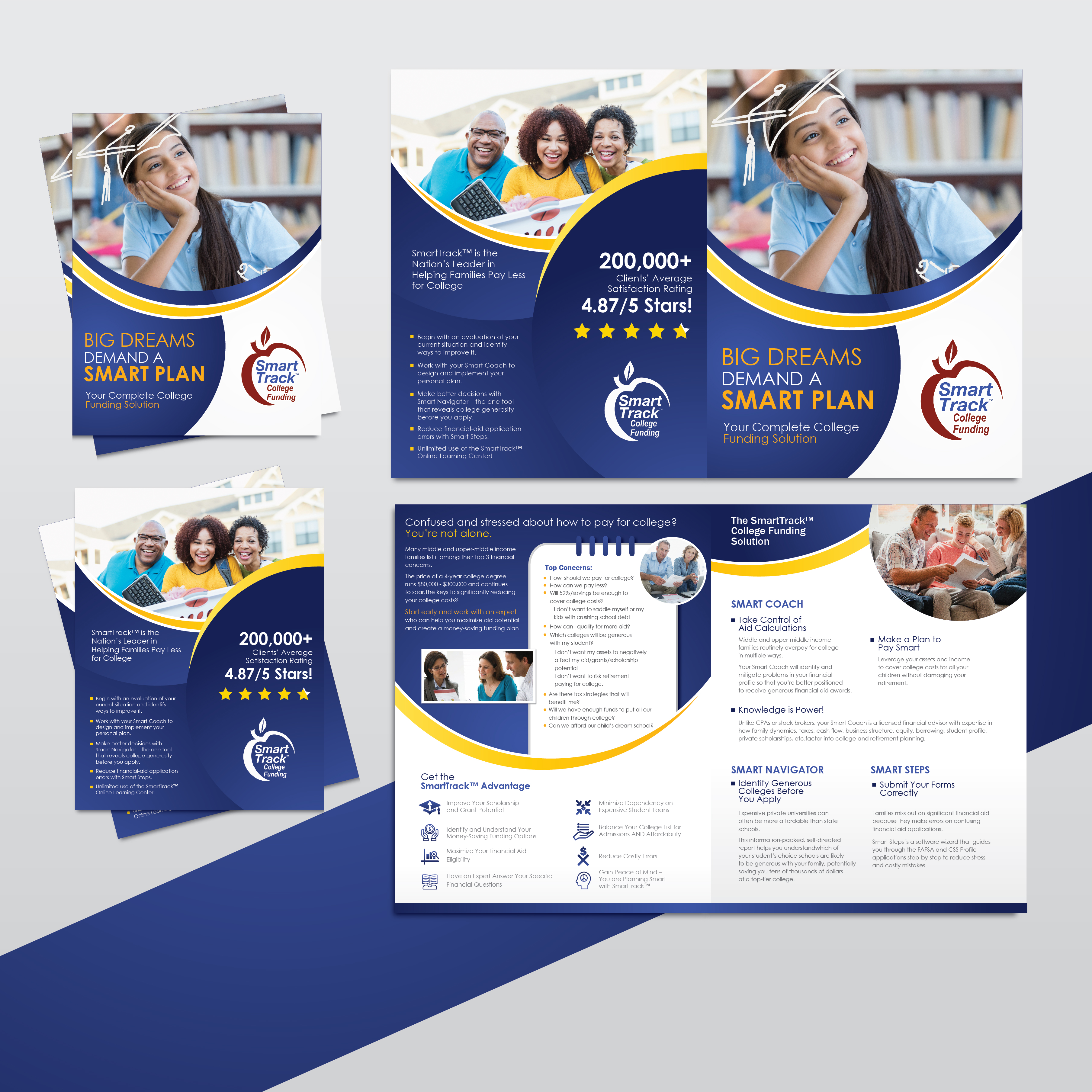 Bi Fold Brochure by Qaiser Abbas Bi Fold Brochure in Brochure Design Inspiration by Qaiser Abbas