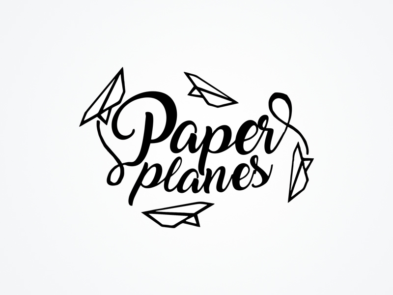 Paper planes logo design by Crowdmix Paper planes logo design in Logo Design Inspiration by Crowdmix