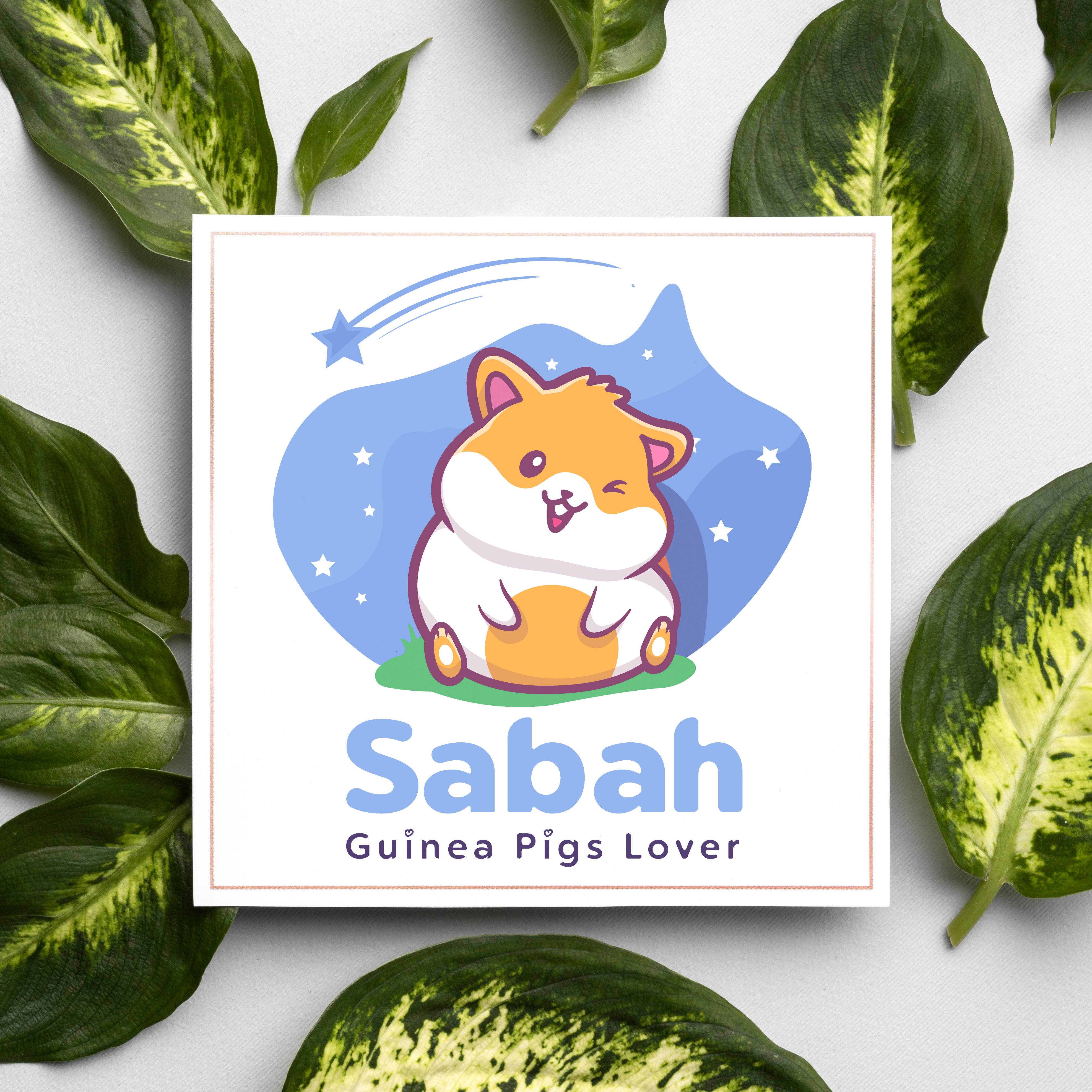Sabah Guinea pig logo design by Khairul Daimasala Sabah Guinea pig logo design in Logo & Brand Identity Inspiration by Khairul Daimasala