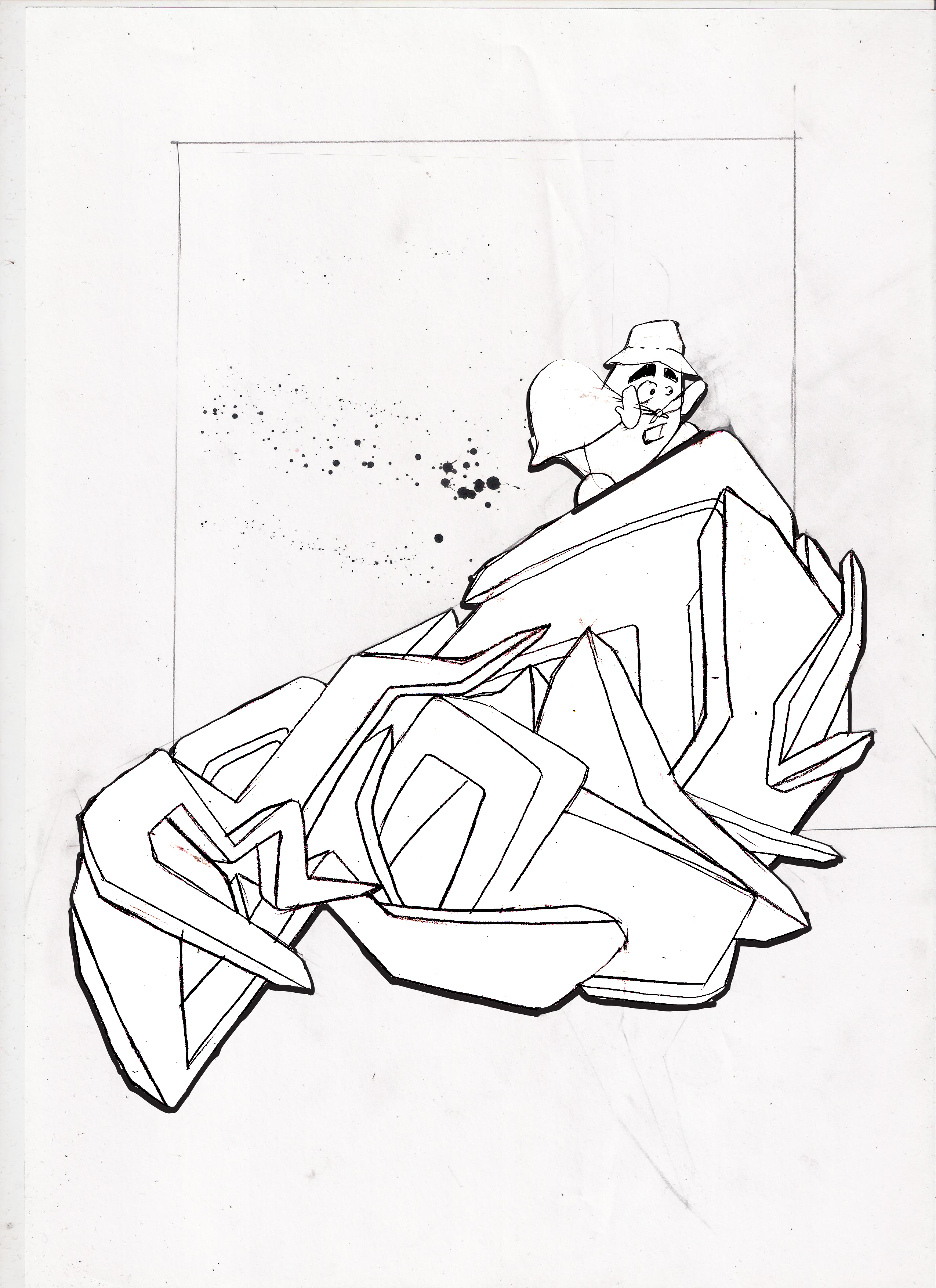 pe3illustration02 in Doodle Art Inspiration by Angel Andreevski