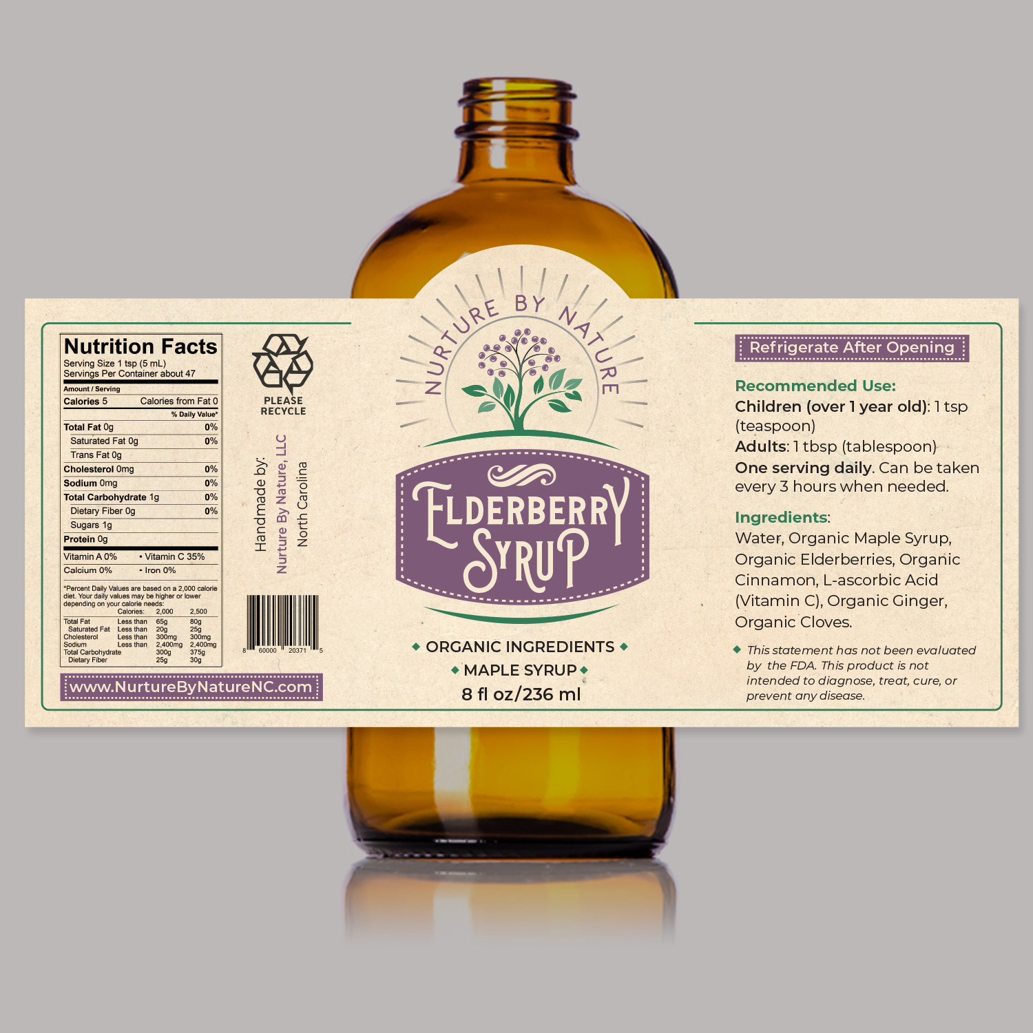 Nurture by Nature Label Design in Label Design Inspiration by Shritaa1