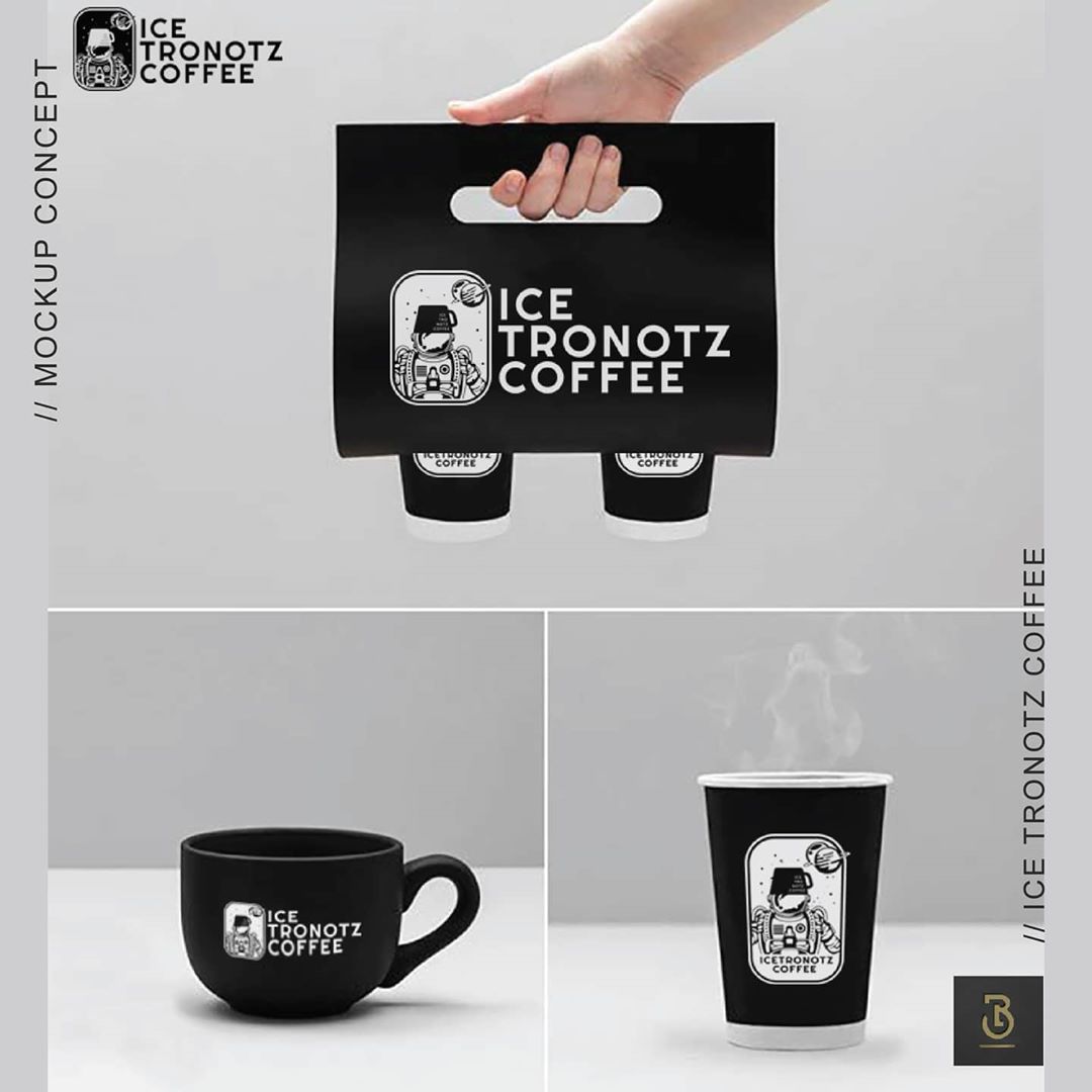 ICE TRONOTZ COFFEE in Logo & Brand Identity Inspiration by Ghifari