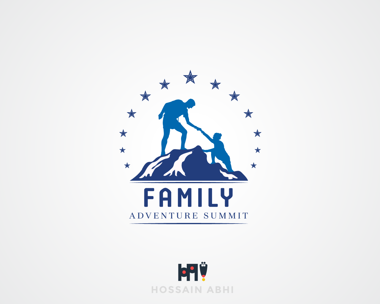 Family Adventure Summit by Hossainabhi Family Adventure Summit in Logo Design Inspiration by Hossainabhi
