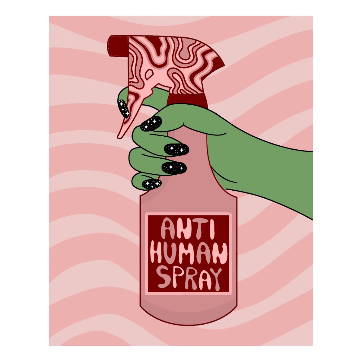 Anti-human Spray by Creiate Anti-human Spray in Digital Art Inspiration by Creiate