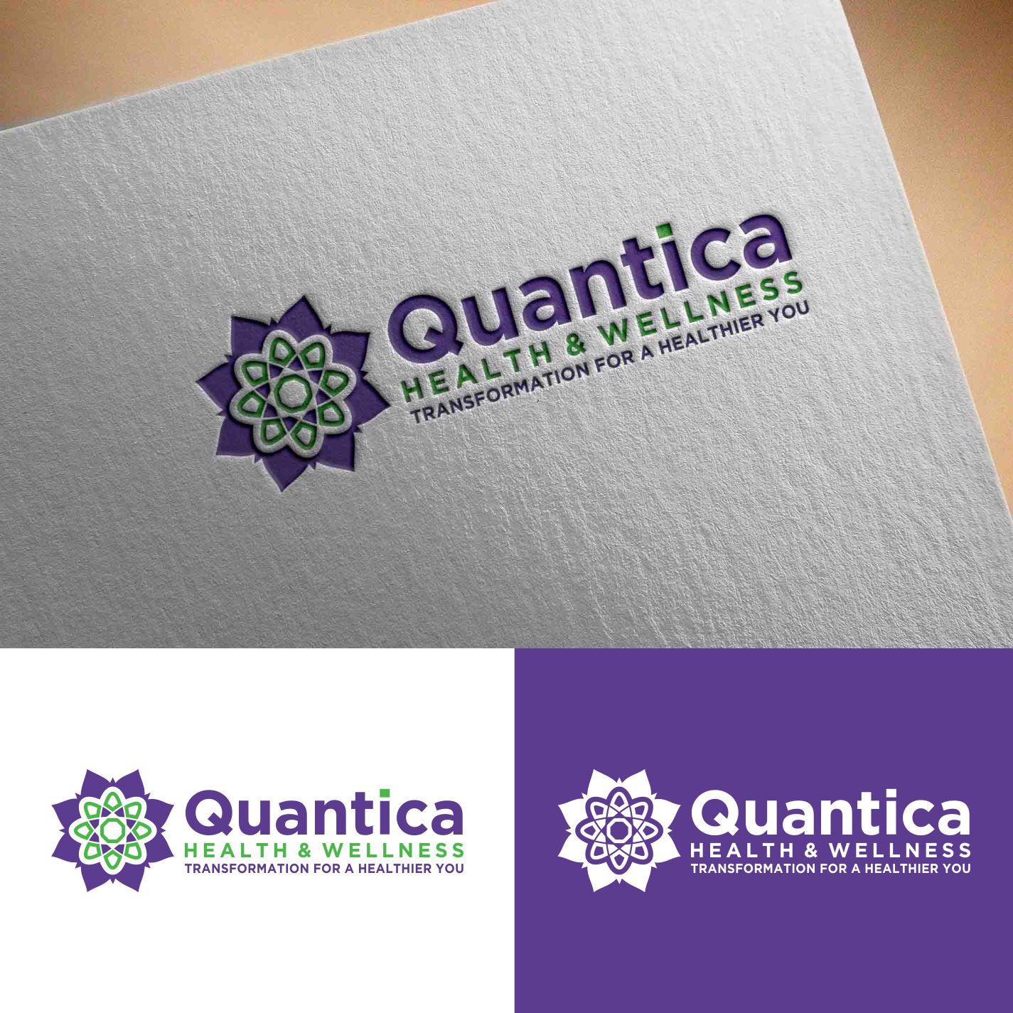 Quantica Health by Duckon Quantica Health in Logo Design Inspiration by Duckon