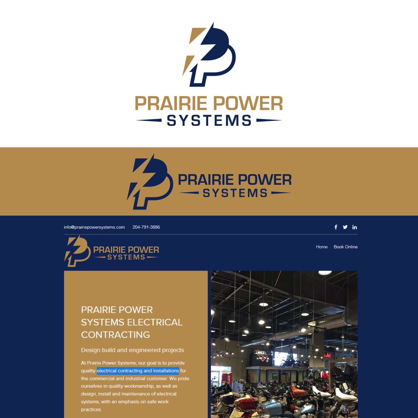 Praire Power Systems by Duckon Praire Power Systems in Logo Design Inspiration by Duckon