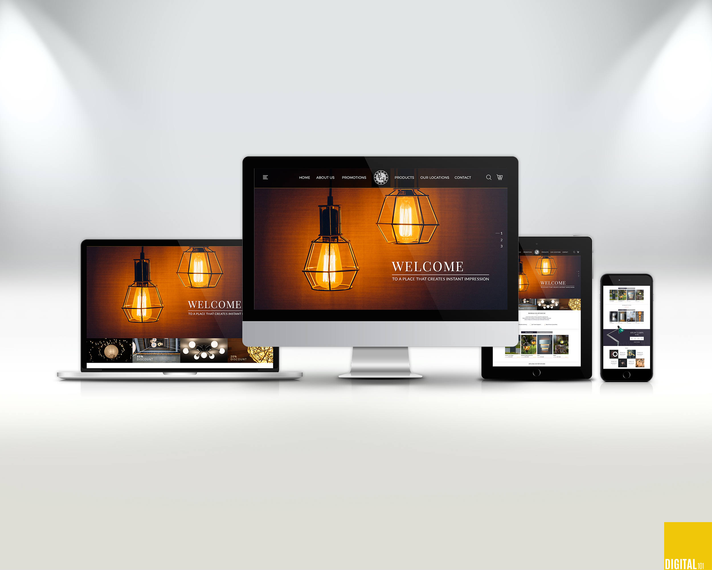 website app design in Landing page design Inspiration by Muhammed A