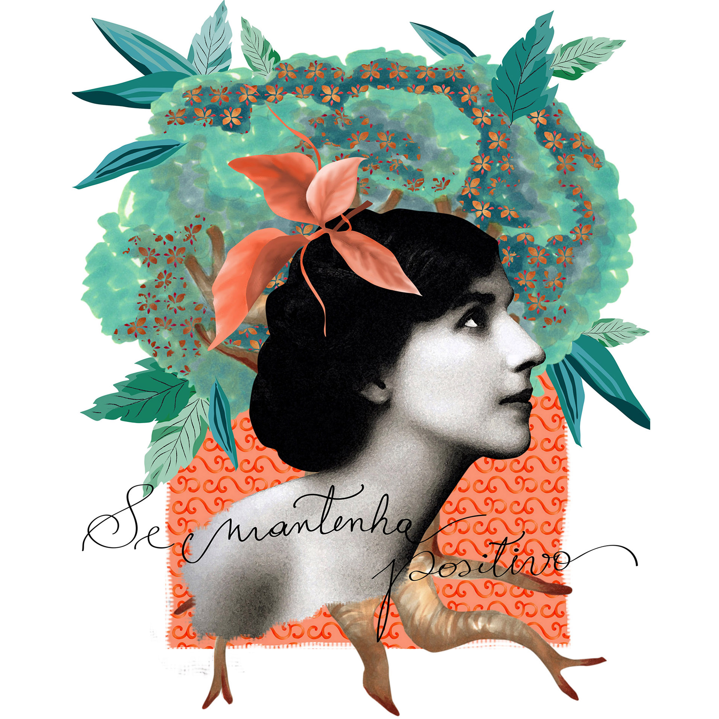stay positive by Flavia Pinho stay positive in Digital Art Inspiration by Flavia Pinho
