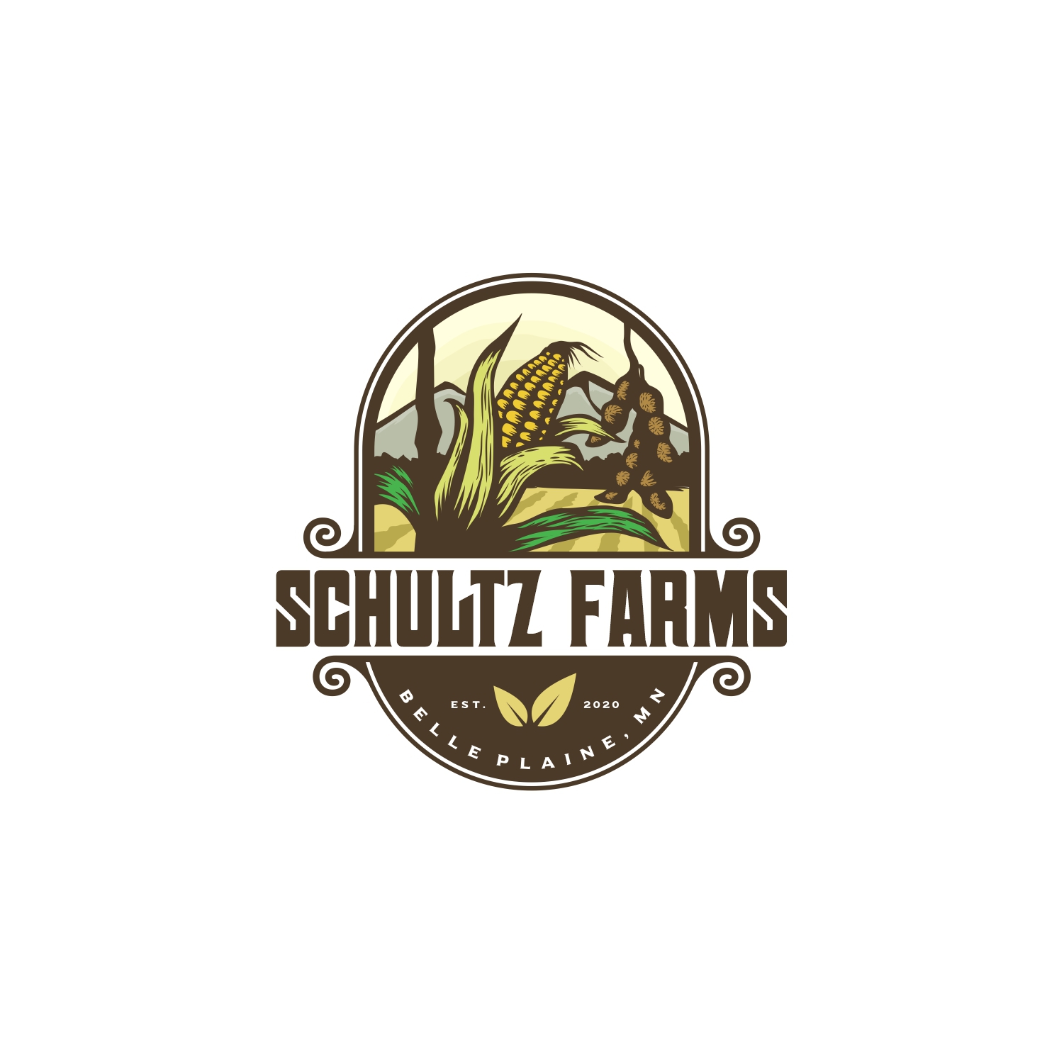 farm logo in Logo Design Inspiration by Mehedi Hasan