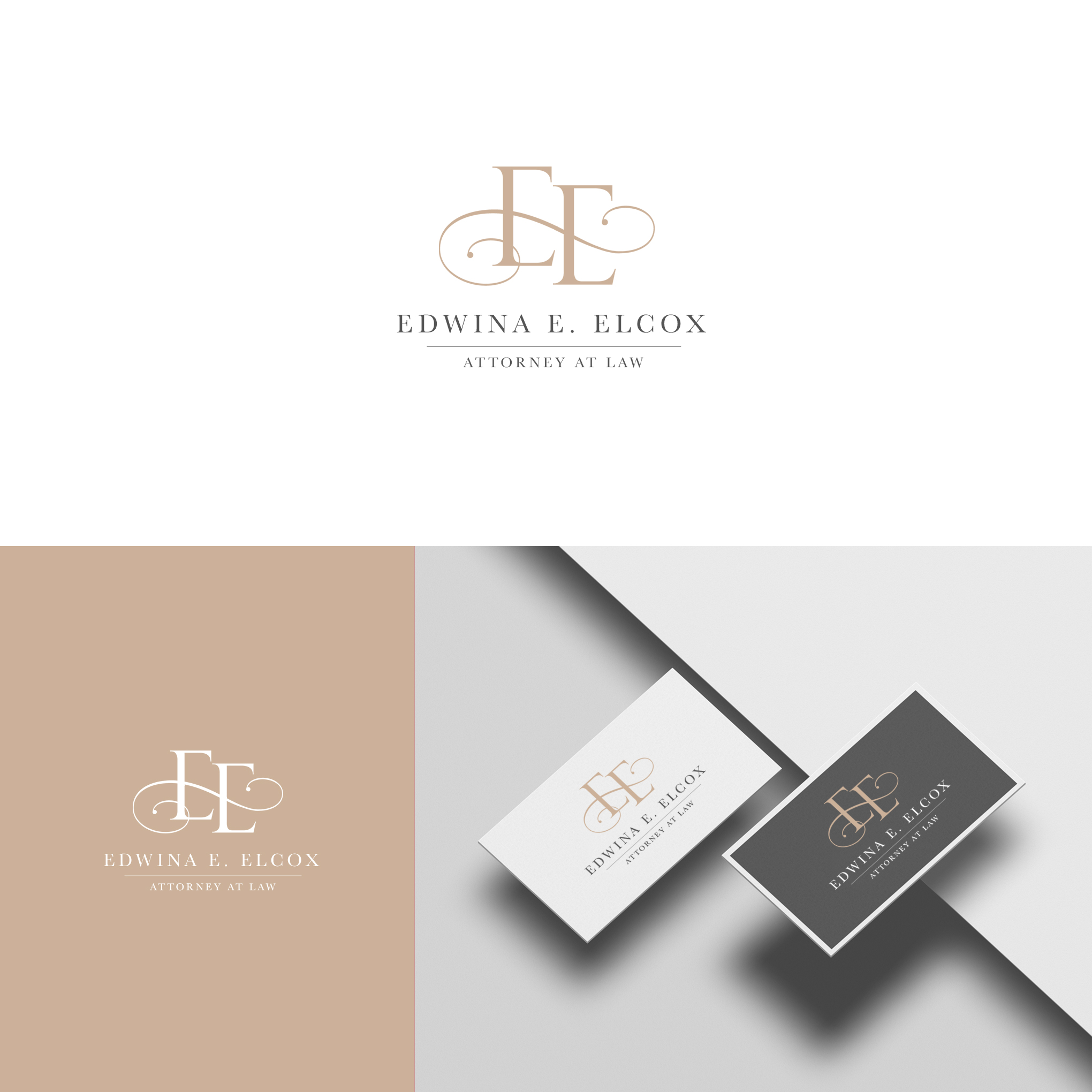 Edwina Elcox by Dkkgraphics Edwina Elcox in Logo And Business Card Design Inspiration by Dkkgraphics