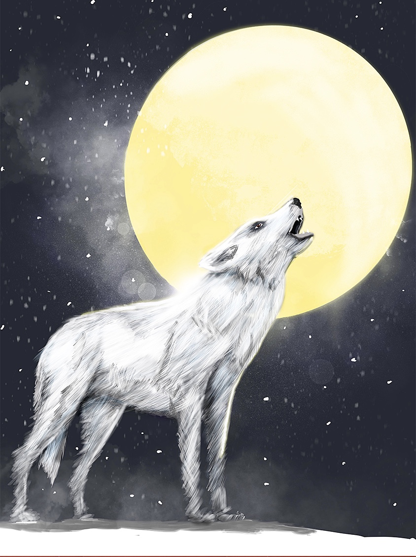 Howl by Yanic Barrett Howl in Digital Art Inspiration by Yanic Barrett