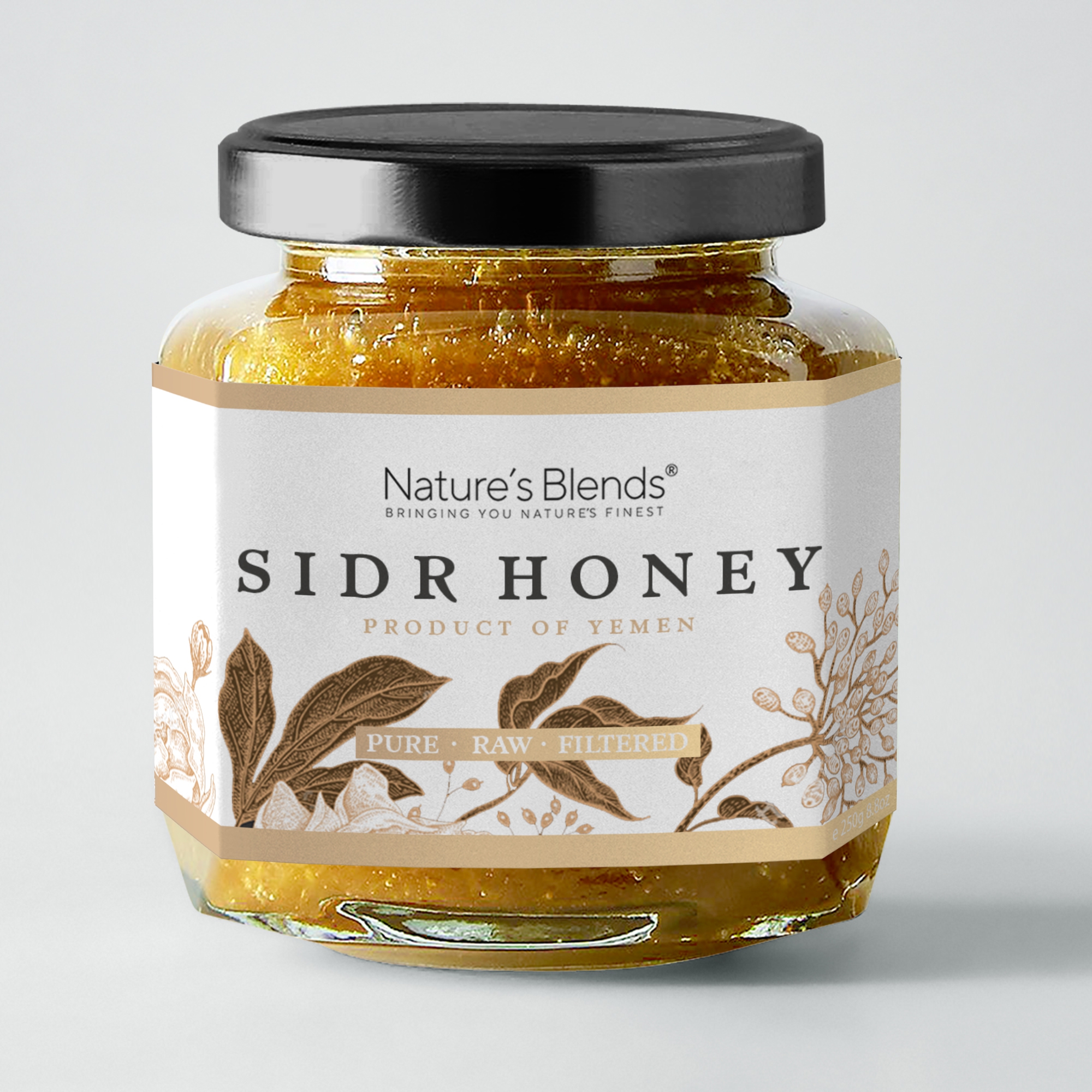 Sidr honey by Ljubica Antic Sidr honey in Label Design Inspiration by Ljubica Antic