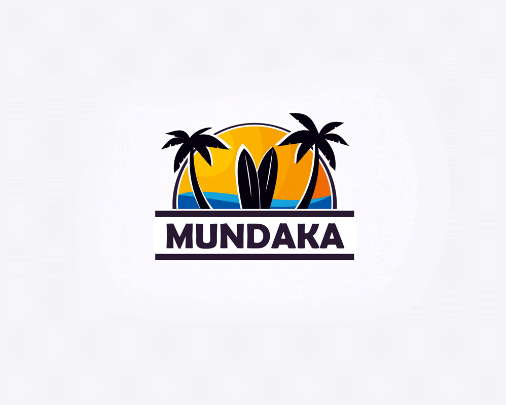 Mundaka Bar logo by Renan Camargo Mundaka Bar logo in Logo Design Inspiration by Renan Camargo