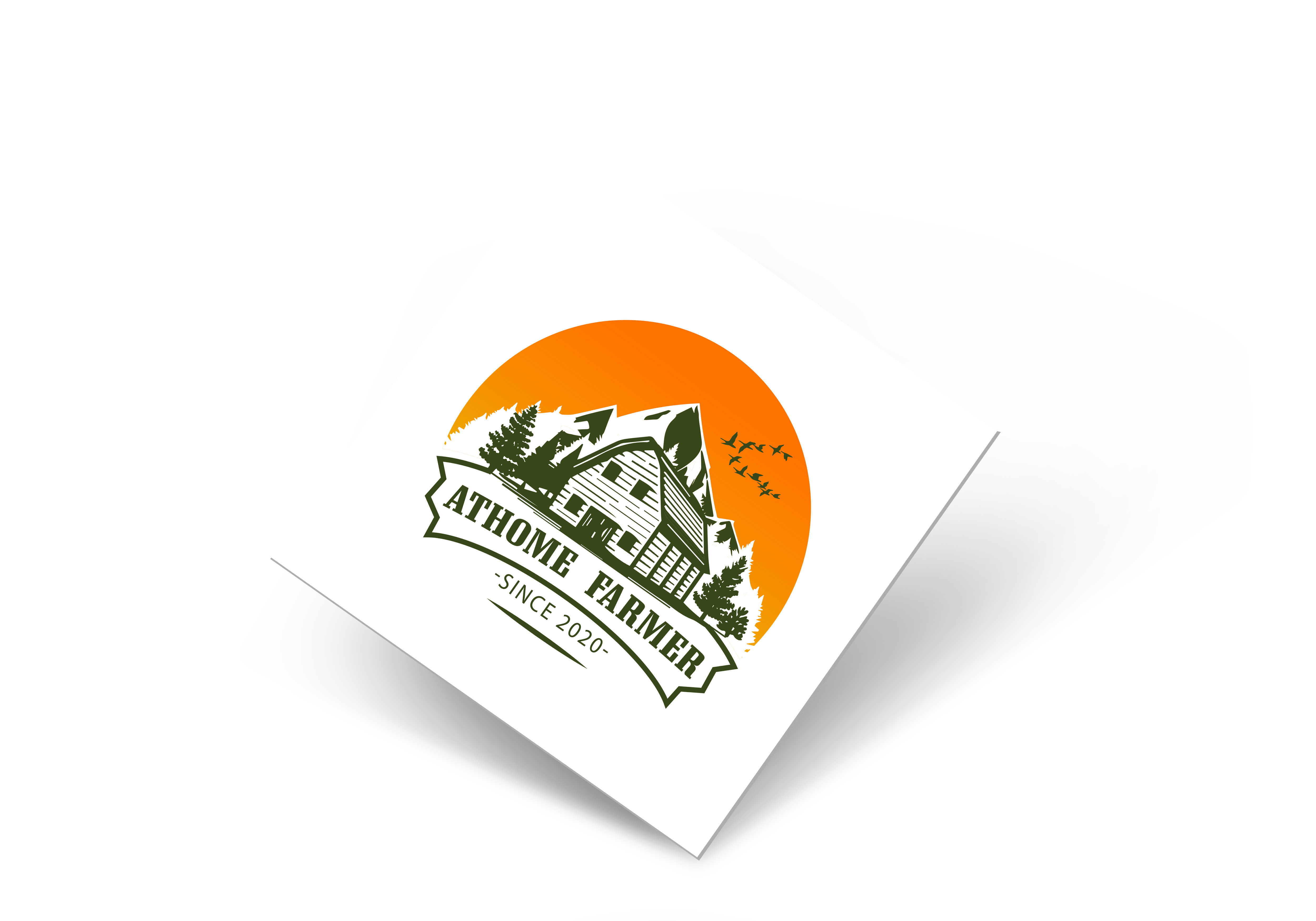 Logo design for a Farm house by Md Tohidul Alam Logo design for a Farm house in Logo Design Inspiration by Md Tohidul Alam