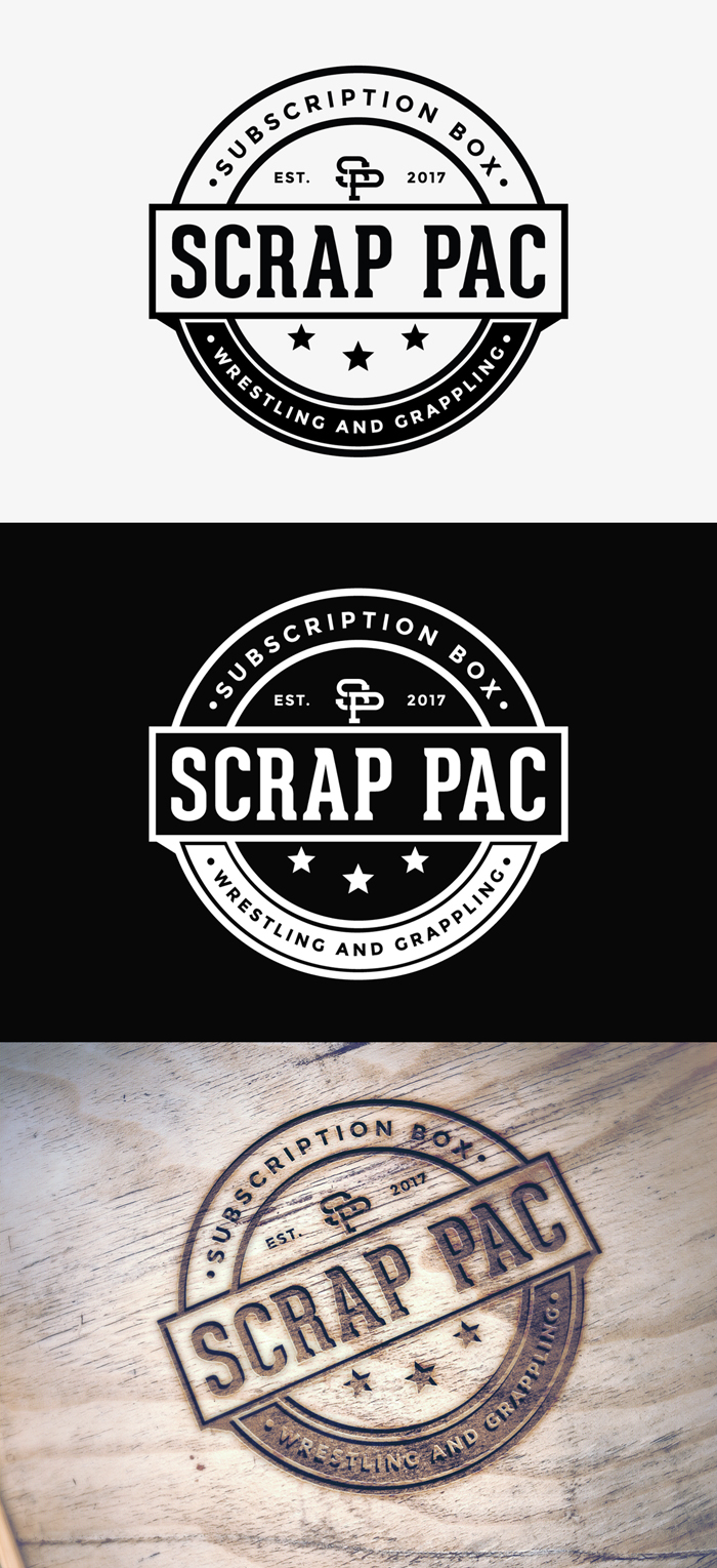 Design Logo for Wrestlers Subscription Box by Rizki Irfansyah Design Logo for Wrestlers Subscription Box in Logo Design Inspiration by Rizki Irfansyah