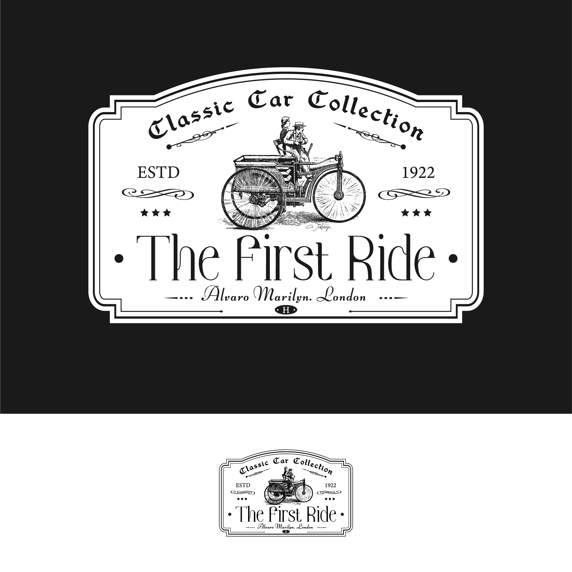 The First Ride by Mahmoud The First Ride in Logo & Brand Identity Inspiration by Mahmoud
