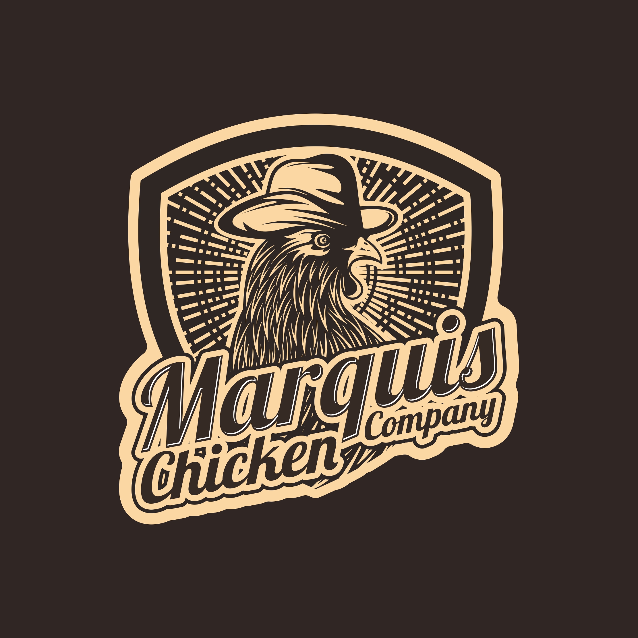 marquish chicken company by Jogiszuna marquish chicken company in Logo Design Inspiration by Jogiszuna