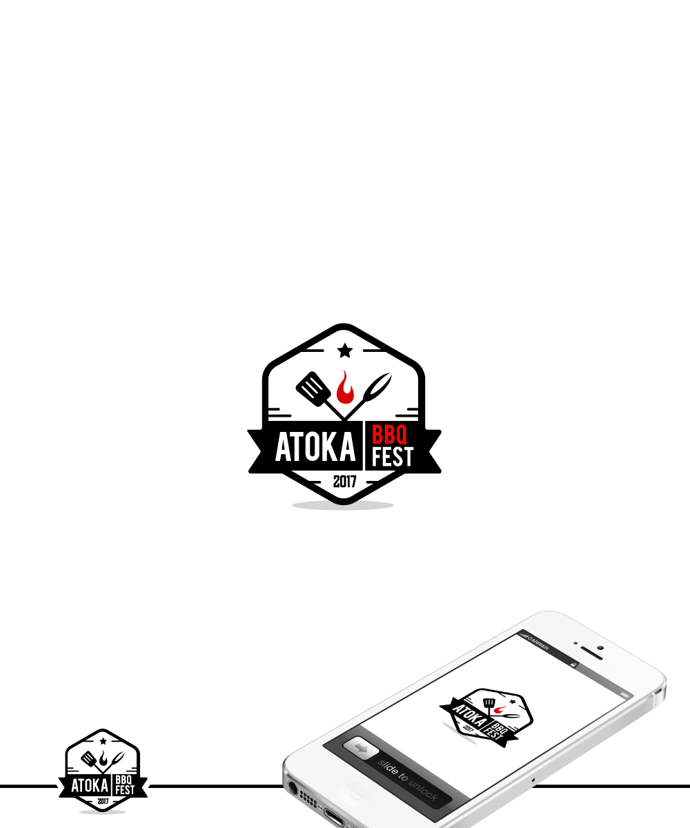 Logo proposal for BBQ Festival by Logoatelier Logo proposal for BBQ Festival in Advertisement Design Inspiration by Logoatelier