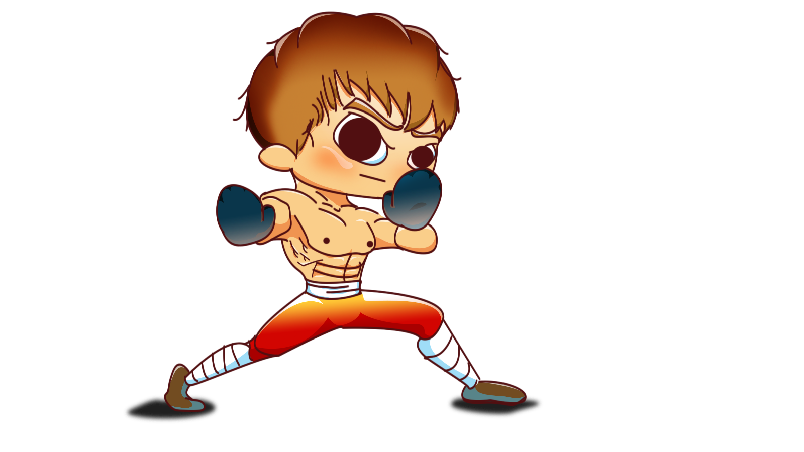 Kung fu Chibi by Maji Kung fu Chibi in Illustration and Graphics Inspiration by Maji