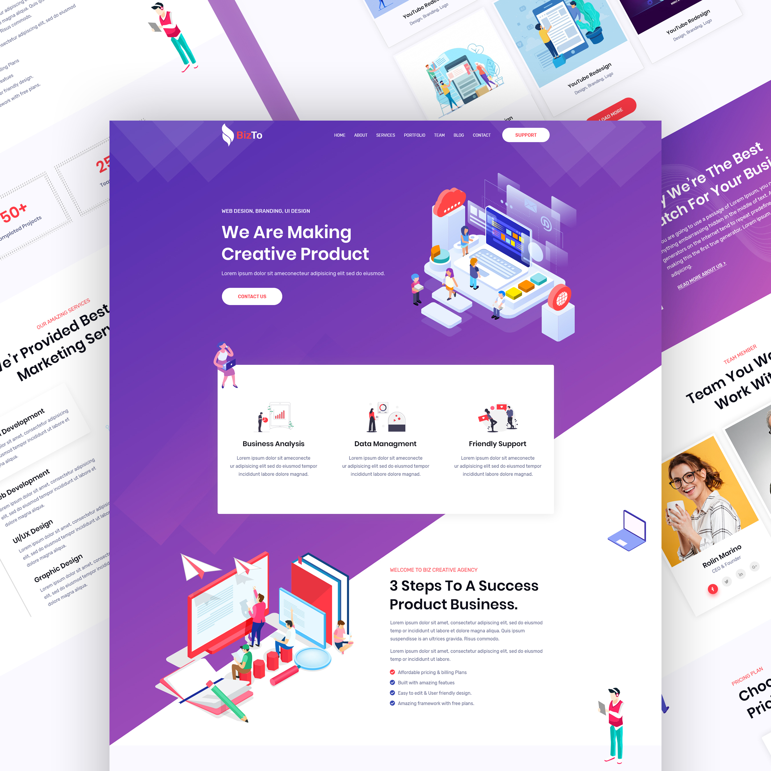 Creative Agency Website in Website Design Inspiration by Meo Studio