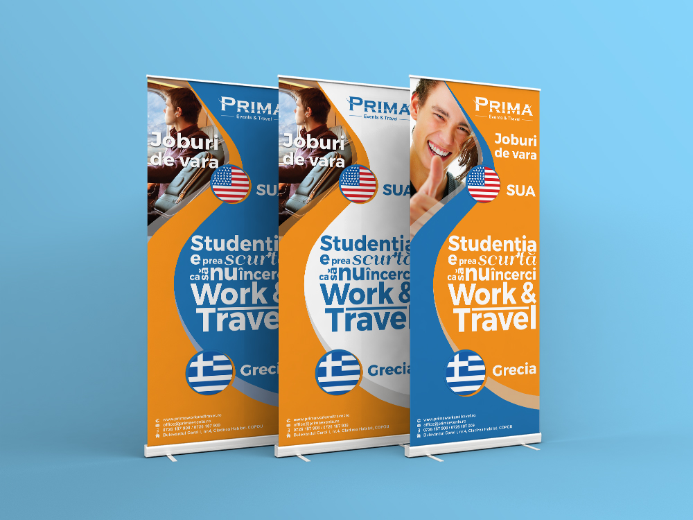 Roll up design by Leveragecraft Roll up design in Advertisement Design Inspiration by Leveragecraft