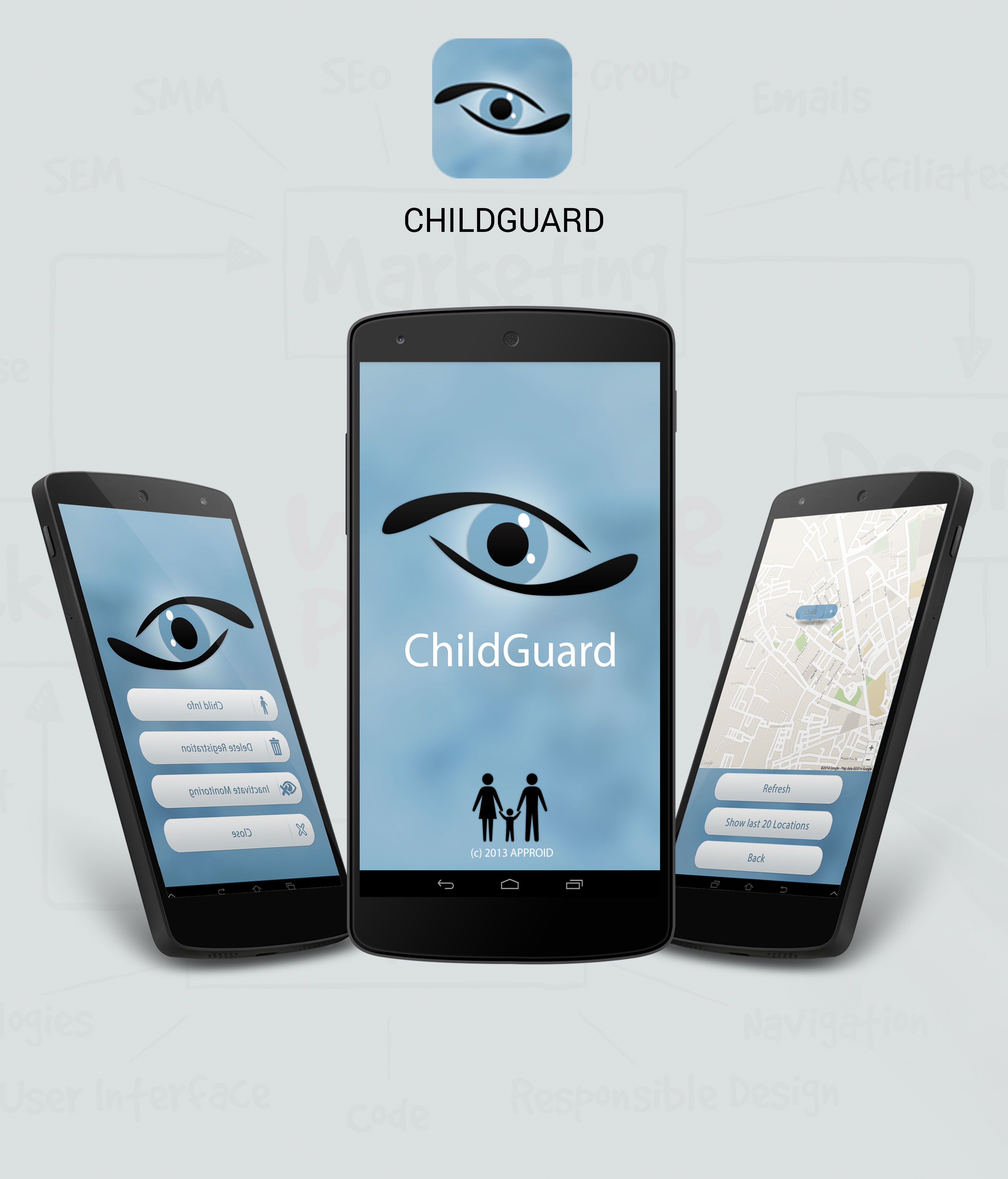 ChildGuard - Android Application by Ctech.webmaster ChildGuard - Android Application in Mobile Apps Design Inspiration by Ctech.webmaster