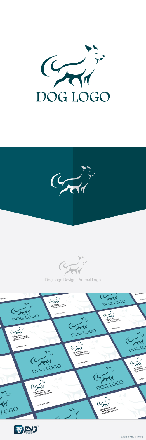 Dog Logo Design by Fand Dog Logo Design in Logo Design Inspiration by Fand