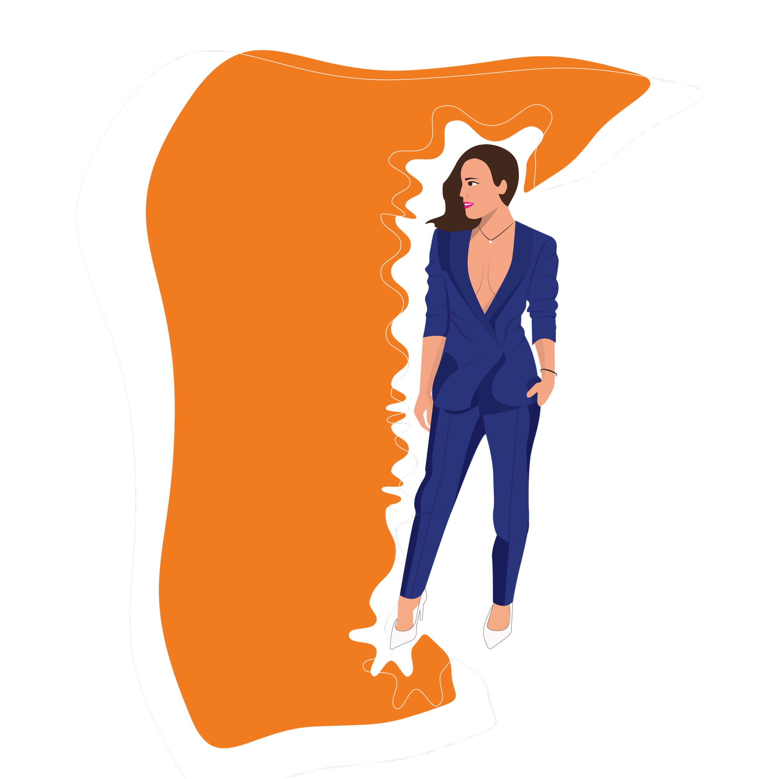 Fashion Illustration 4 in Illustration and Graphics Inspiration by Smriti Arora