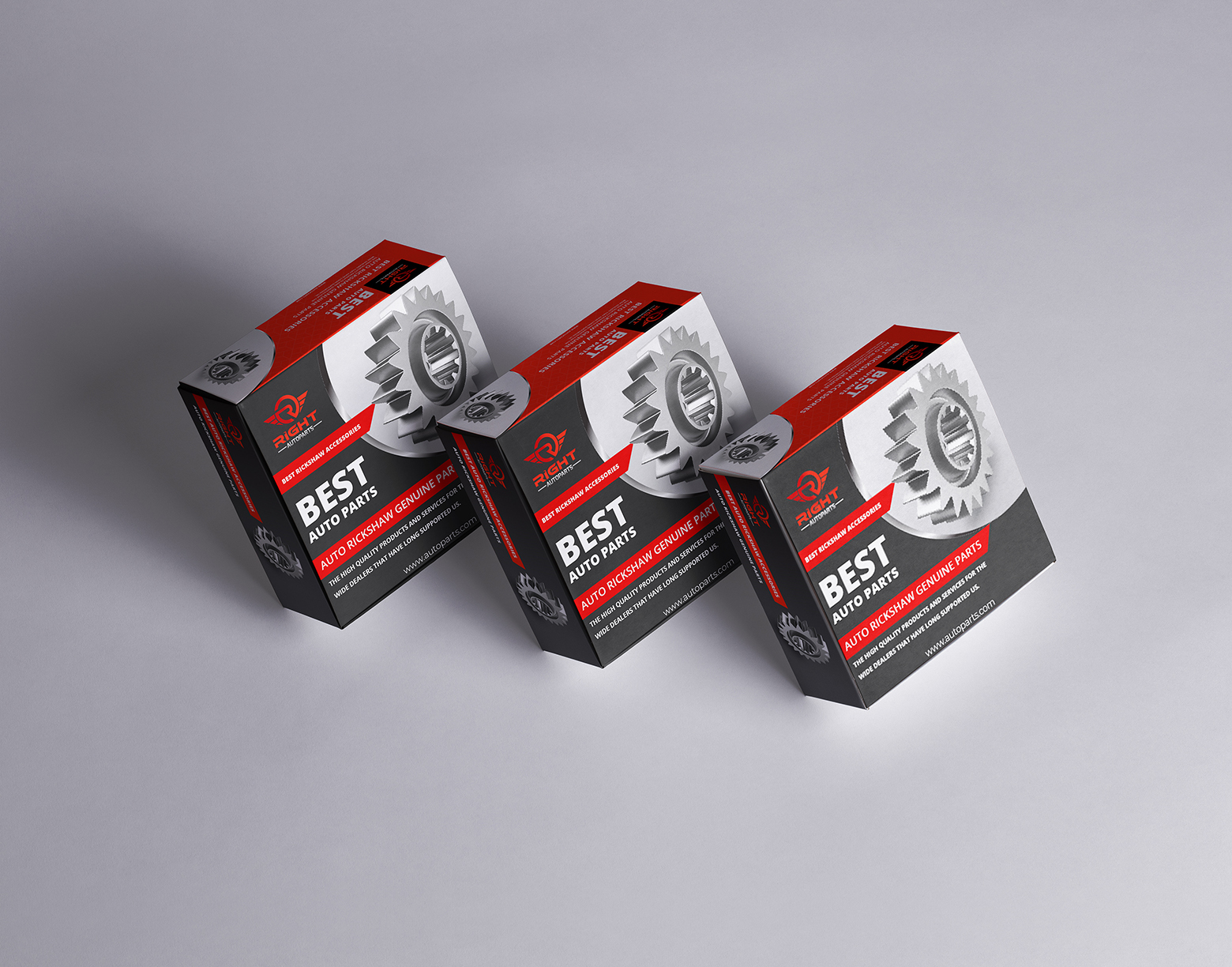 Auto Part Packaging Design By Salman Ahmed 394001 - Designhill