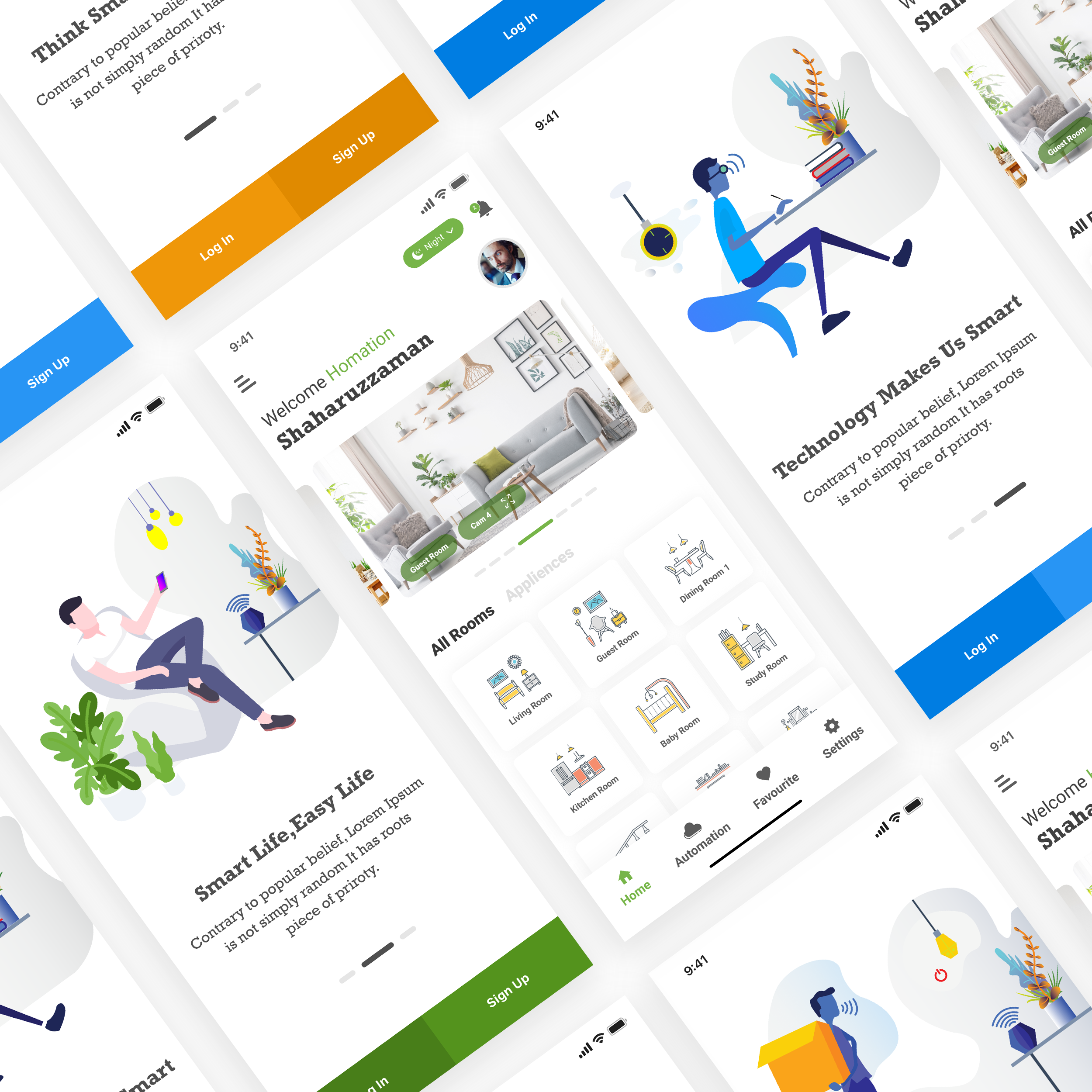 Mobile App Design in Mobile Apps Design Inspiration by Hellosourav