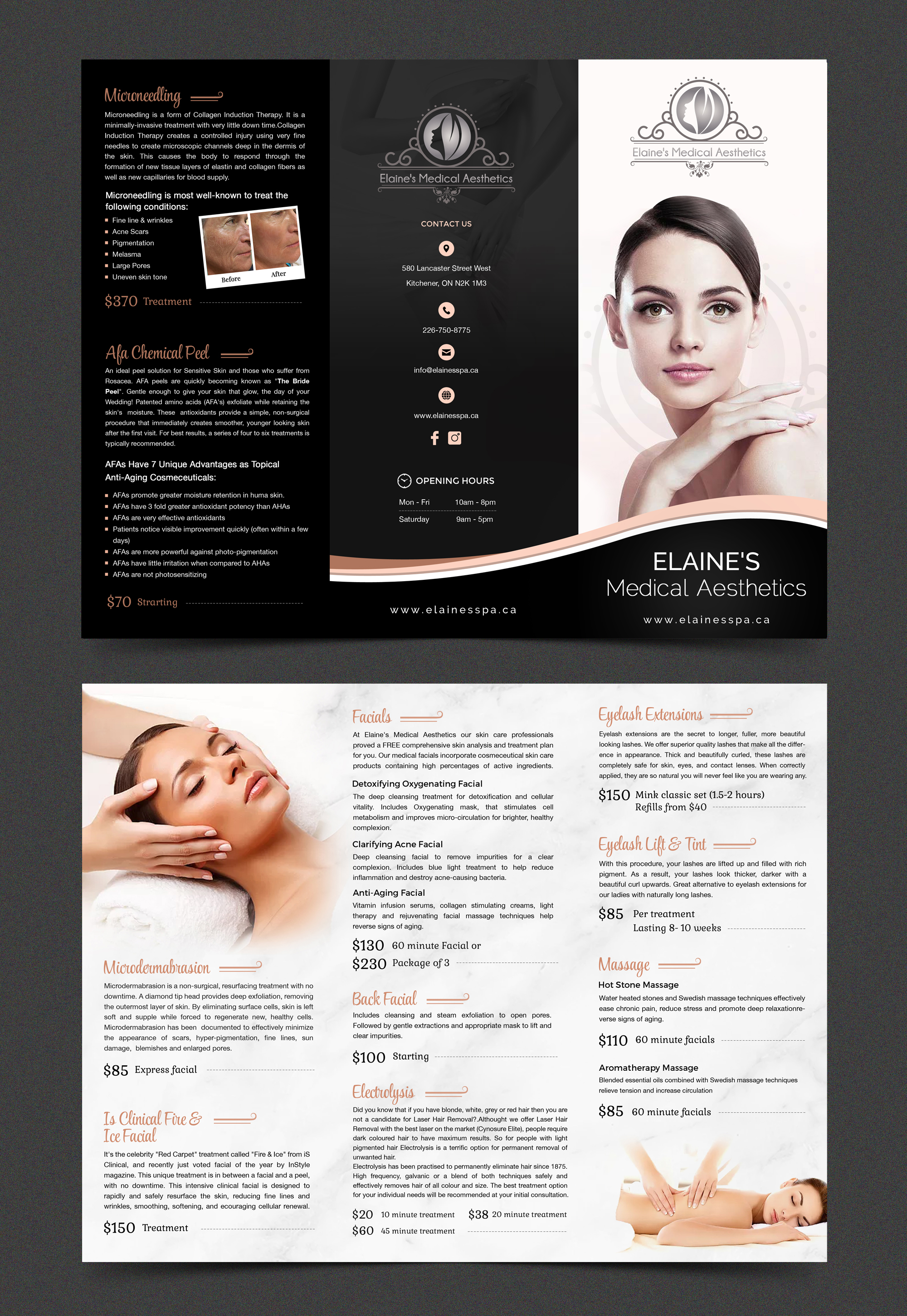 brochure design in Brochure Design Inspiration by Logo Kingdom