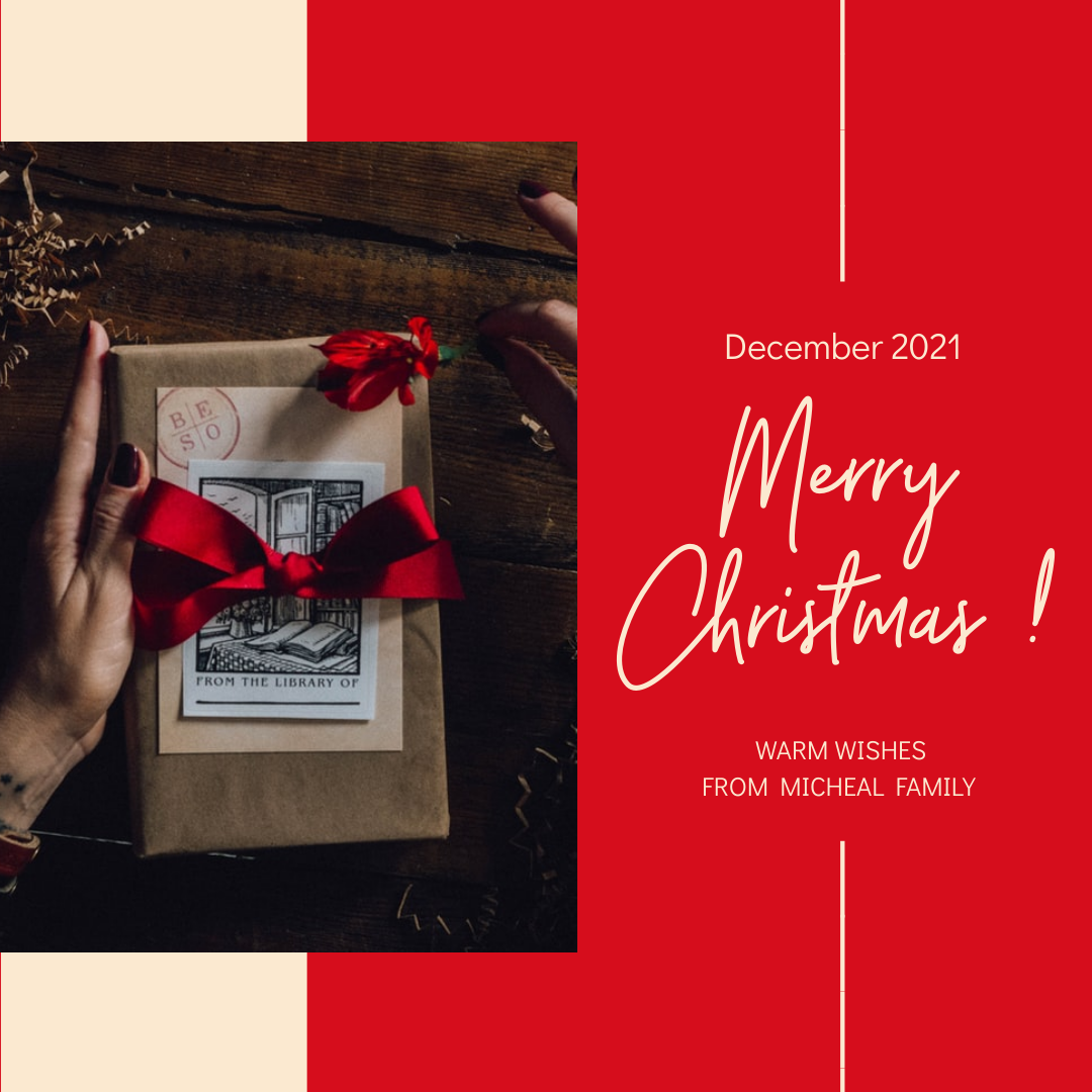 christmas wishes by Sahana Raj christmas wishes in Instagram Post Design Inspiration by Sahana Raj