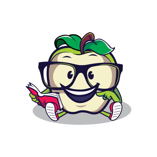 apple geek in Illustration and Graphics Inspiration by Humairaastd