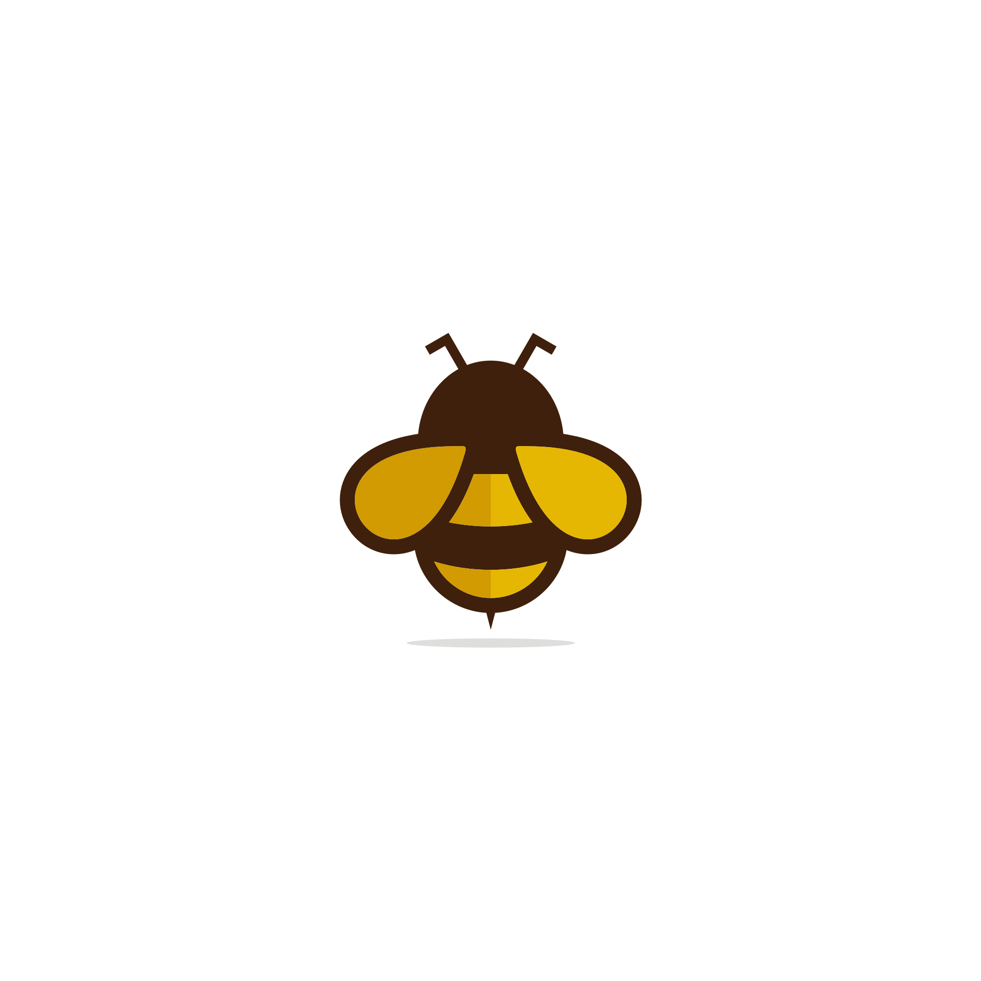 bee logo by Afifah bee logo in Logo Design Inspiration by Afifah