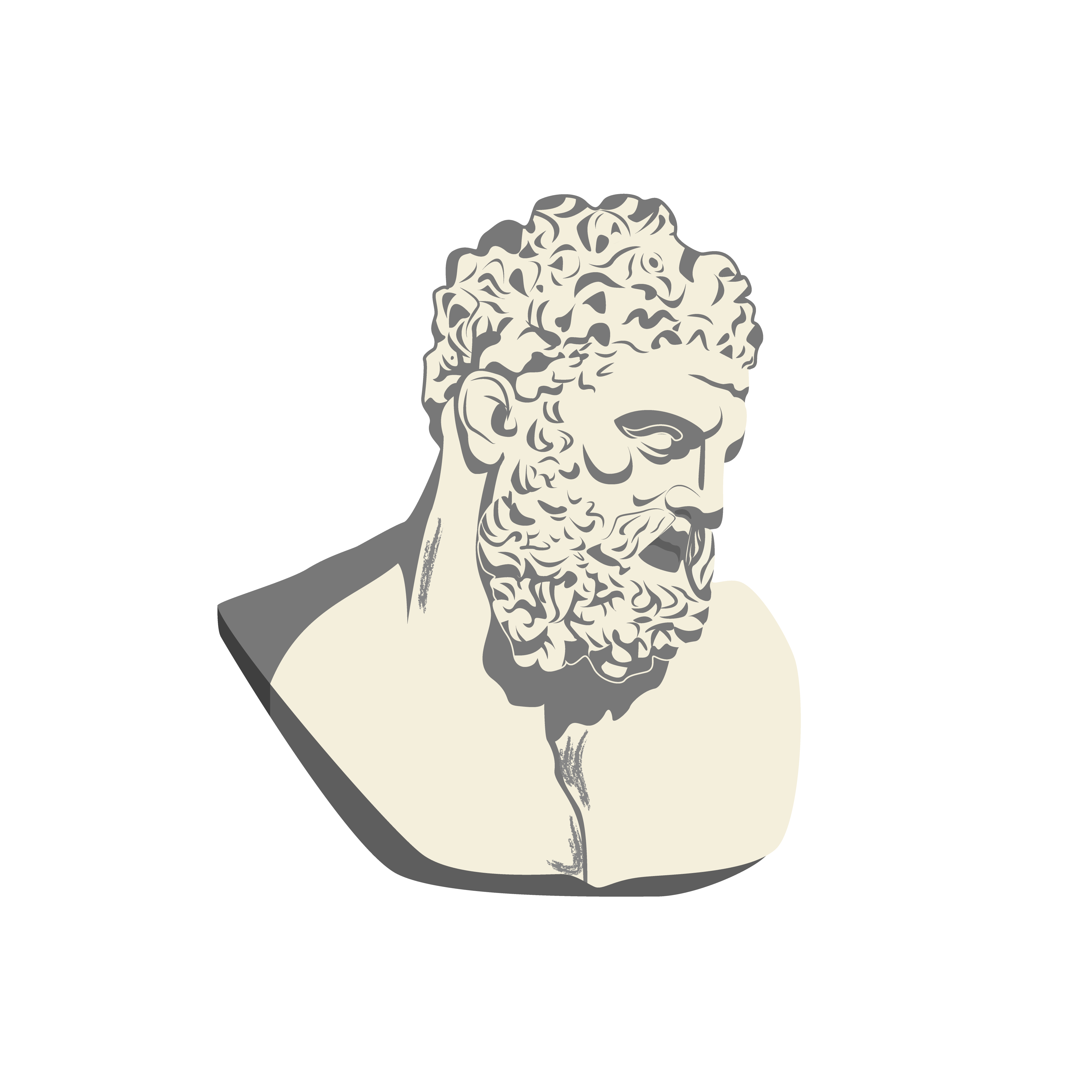 Hercules in Illustration and Graphics Inspiration by Arina Ekhunova