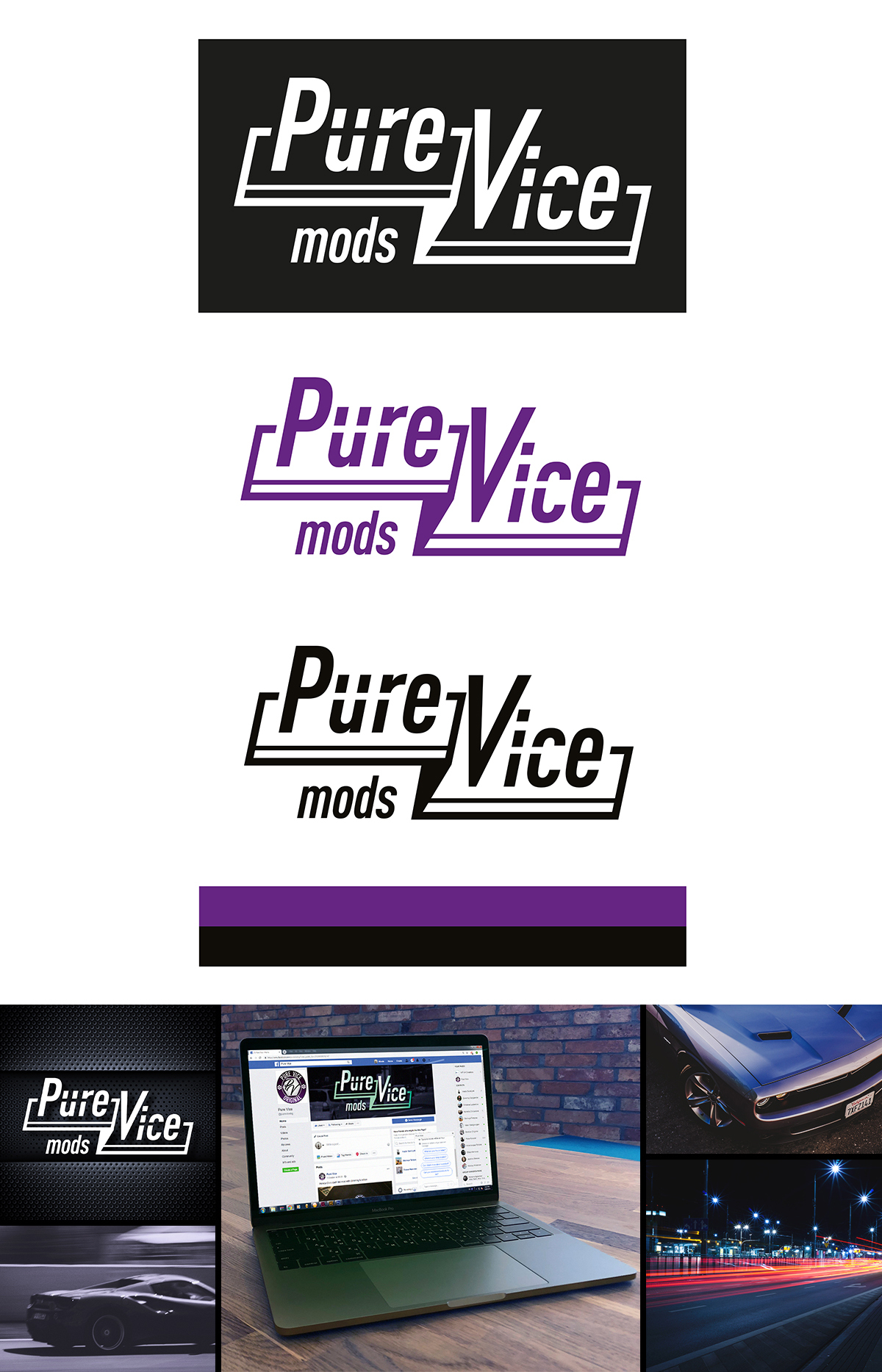 Pure Vice - Logo Design by Grigorovanicole Pure Vice - Logo Design in Logo & Social Media Pack Inspiration by Grigorovanicole