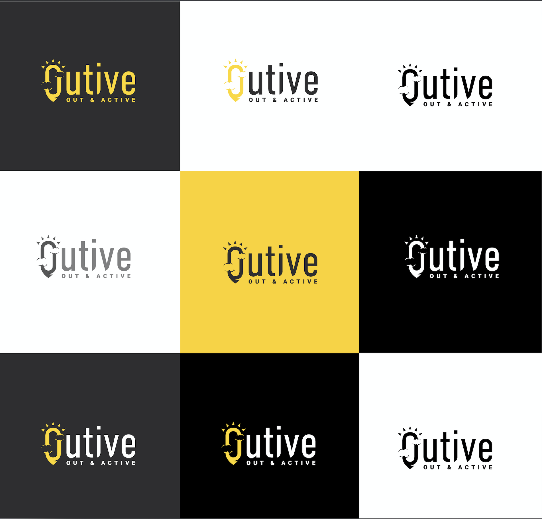 Outive in Logo & Brand Identity Inspiration by Hakem.rasheed