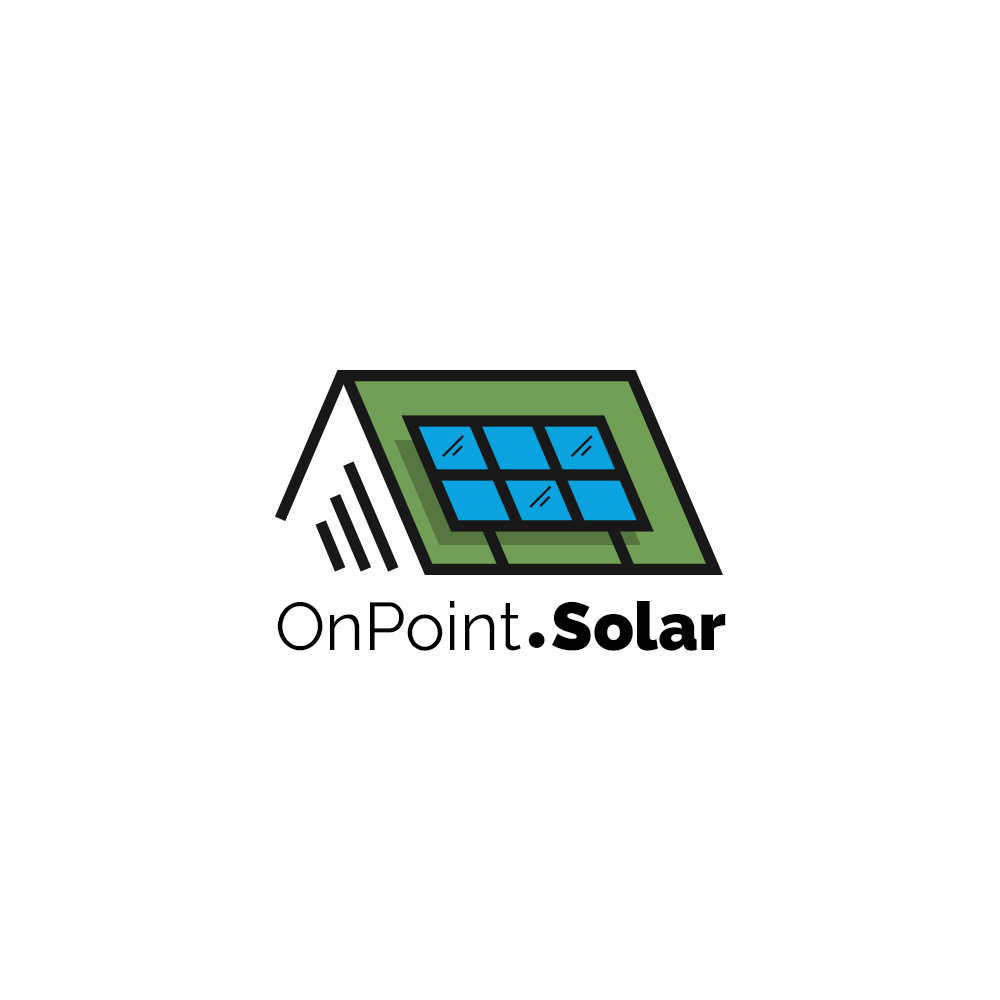 OnPoint Solar Logo by Darksider OnPoint Solar Logo in Advertisement Design Inspiration by Darksider