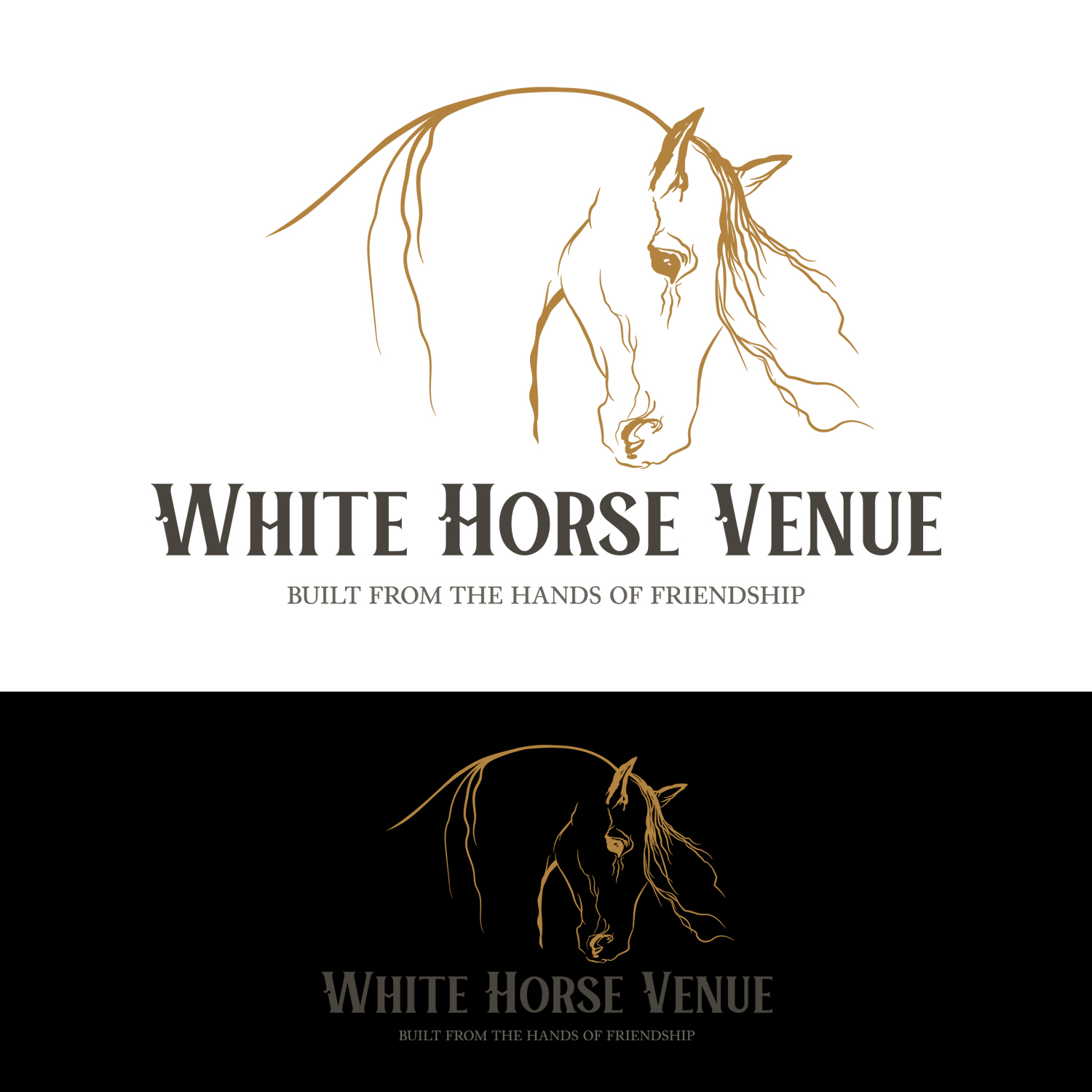 White Horse Venue by Crinovate White Horse Venue in Logo Design Inspiration by Crinovate