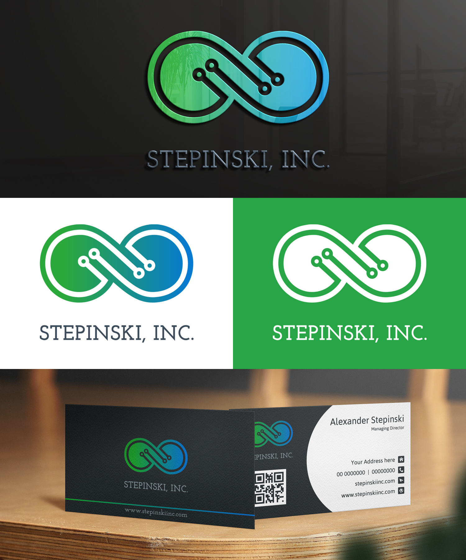 Stepinski Inc. by Crinovate Stepinski Inc. in Logo Design Inspiration by Crinovate