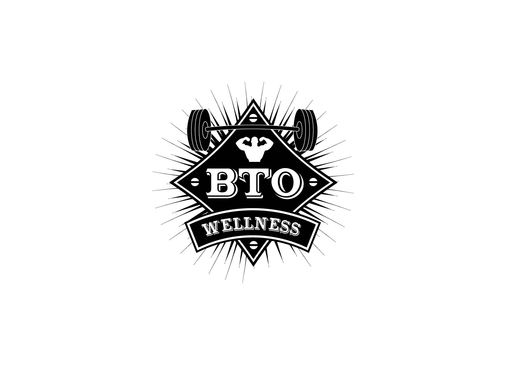 fitness in Advertisement Design Inspiration by Wacky6