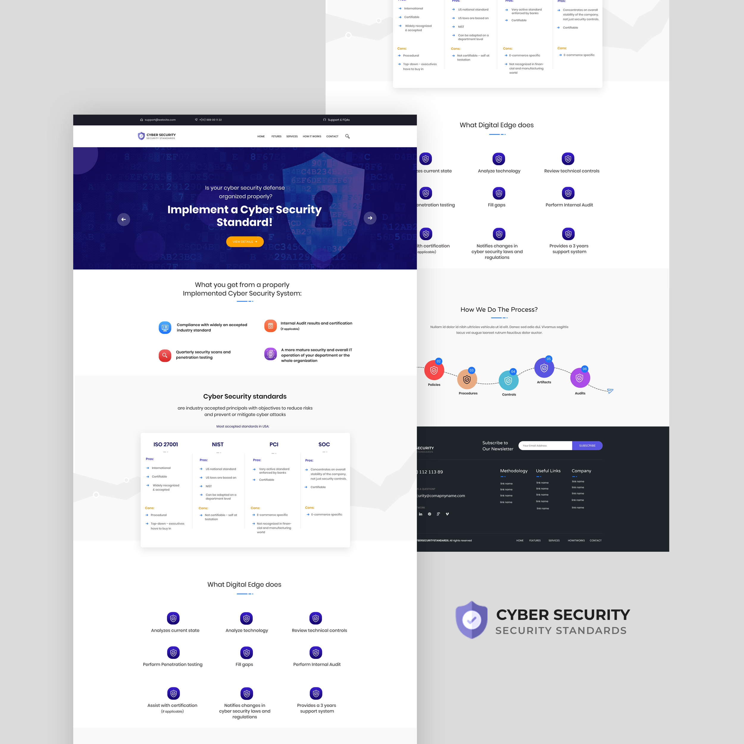 Antivirus Security in Website Design Inspiration by Systemhandler