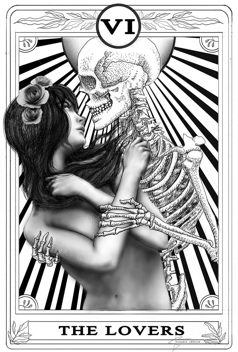 Lovers in Digital Art Inspiration by Klaudia Jóźwiak