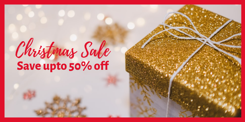 Christmas Sale Design by Jeetain Thapa Christmas Sale Design in Twitter Post Design Inspiration by Jeetain Thapa