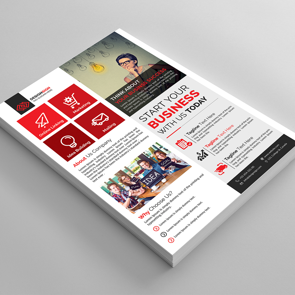Agency Flyer by Designsign Agency Flyer in Print flyer design Inspiration by Designsign