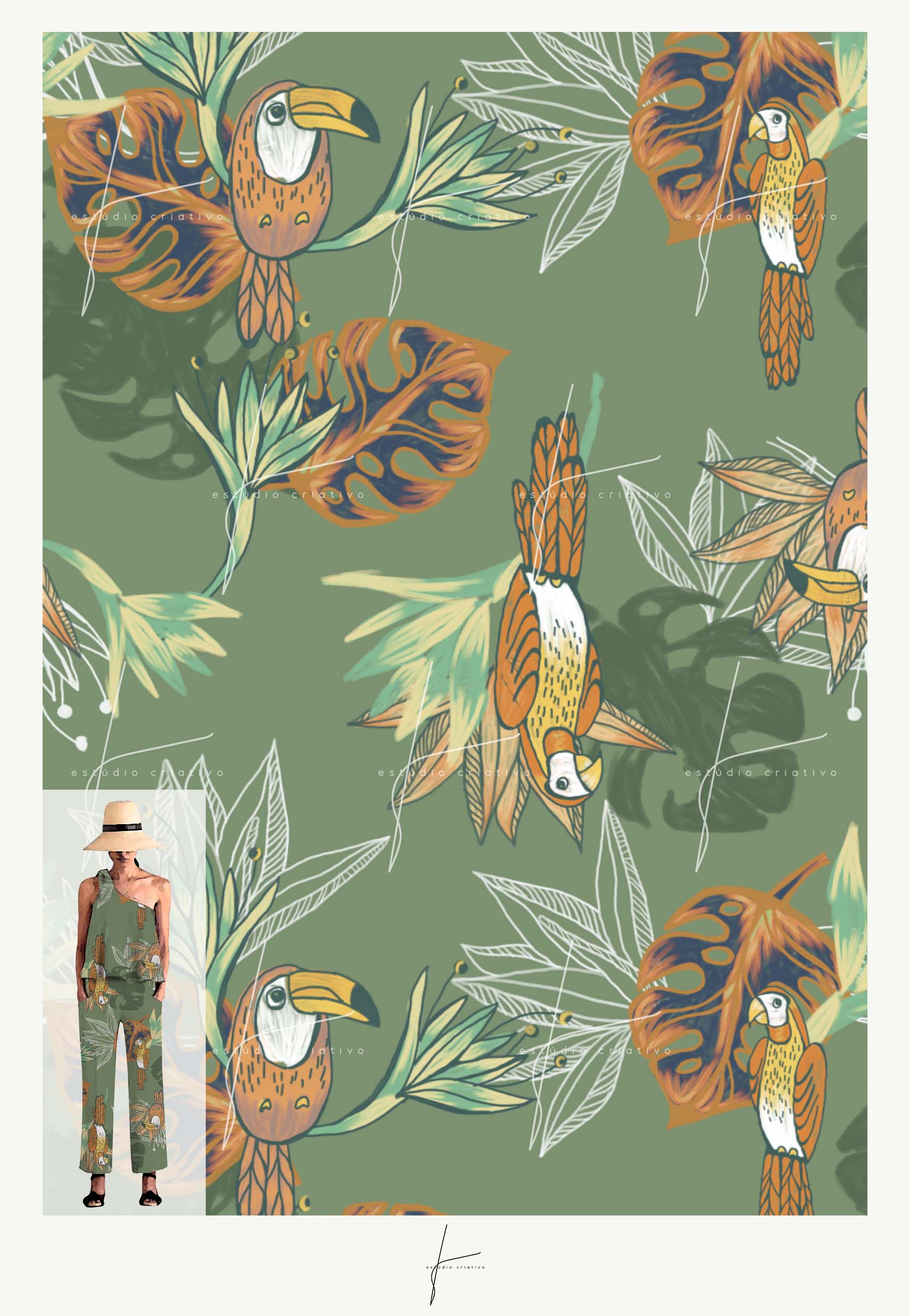 Amazon Jungle by Effe Creative Studio Amazon Jungle in T-Shirt Design Inspiration by Effe Creative Studio