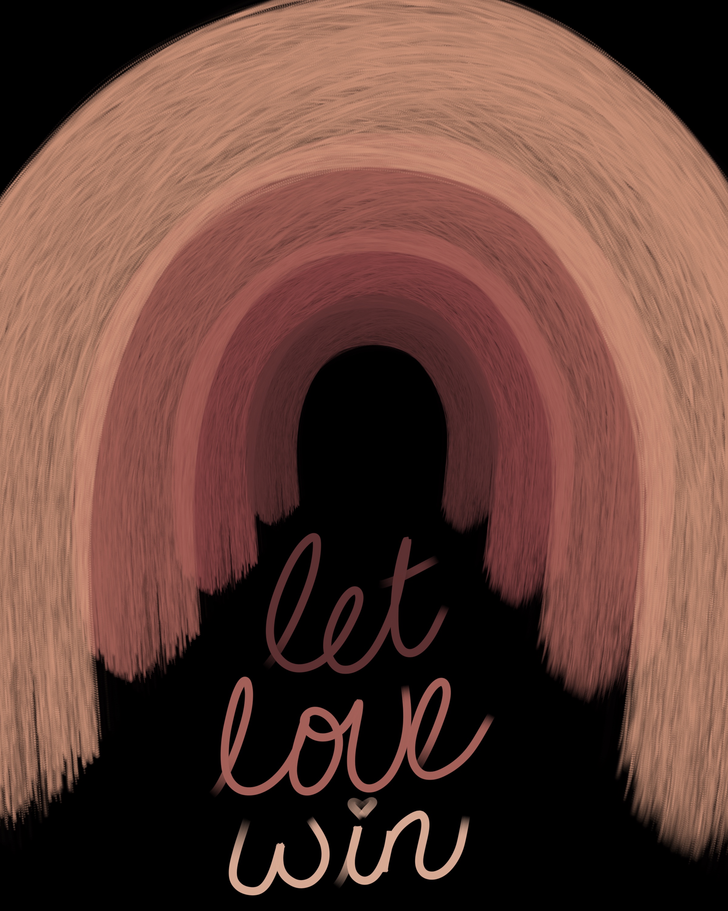 Let love win by Jen Eldredge Let love win in Digital Art Inspiration by Jen Eldredge